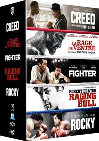 Coffret : Rocky + Creed + Raging Bull + Fighter + La Rage au ventre [DVD]