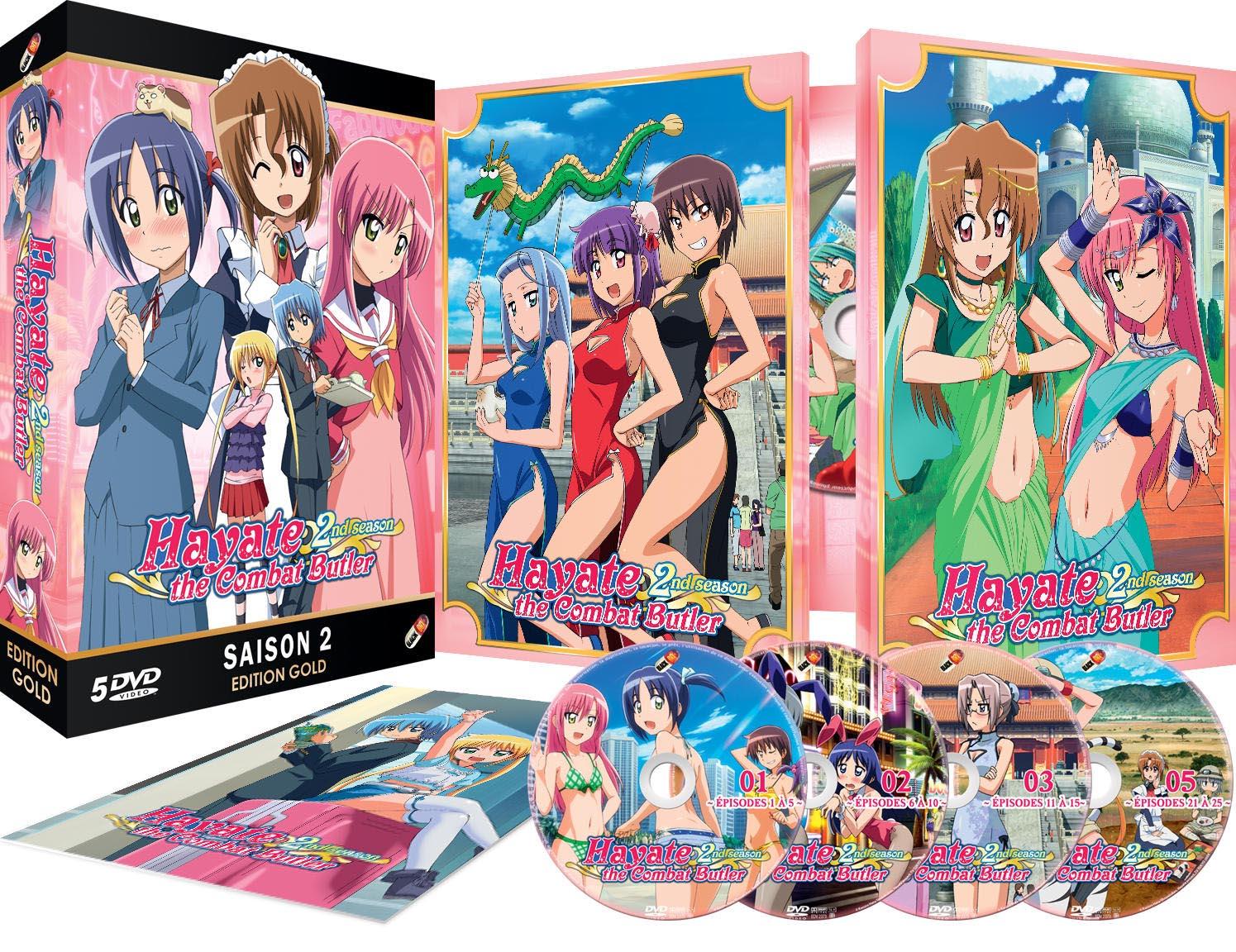 Hayate the Combat Butler - Saison 2 [DVD]