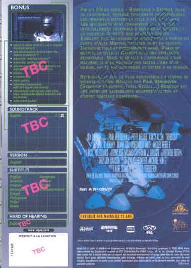 RoboCop [DVD]