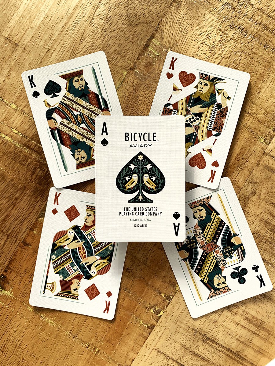 Bicycle - Carte de jeu Standard 56 pièce(s) Aviary - flash vidéo