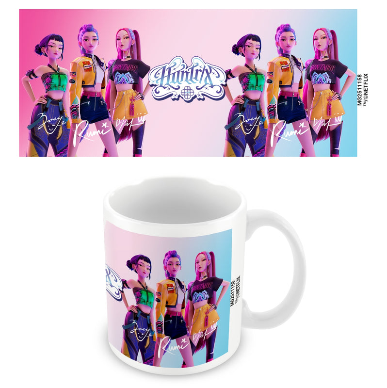 KPop Demon Hunters - Mug blanc Groupe Huntrix 325ml