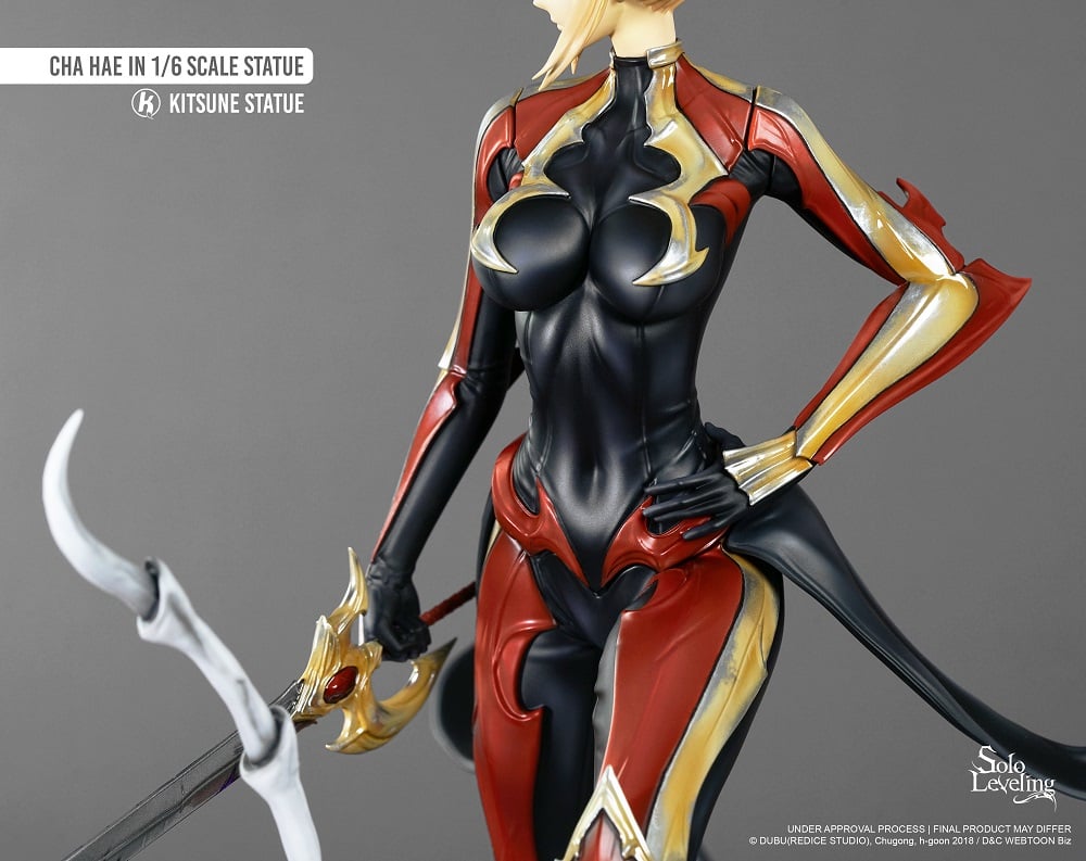 Legend Figure - Solo Leveling - Cha Hae-In 1/6 Statue 39cm - flash vidéo