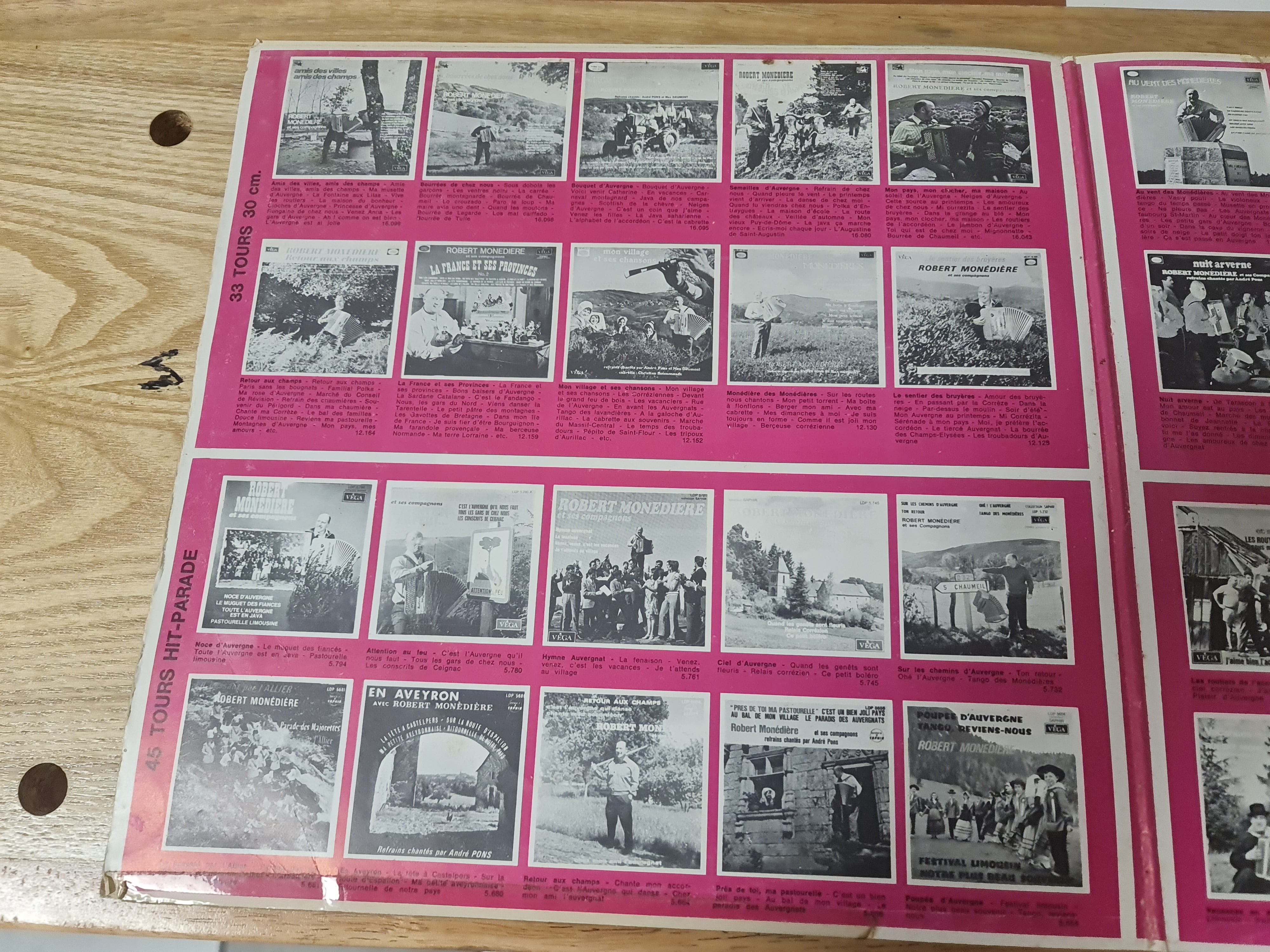 (occasion) Robert Monediere et ses compagnons, Voyage en Auvergne [Vinyle 33 Tours]