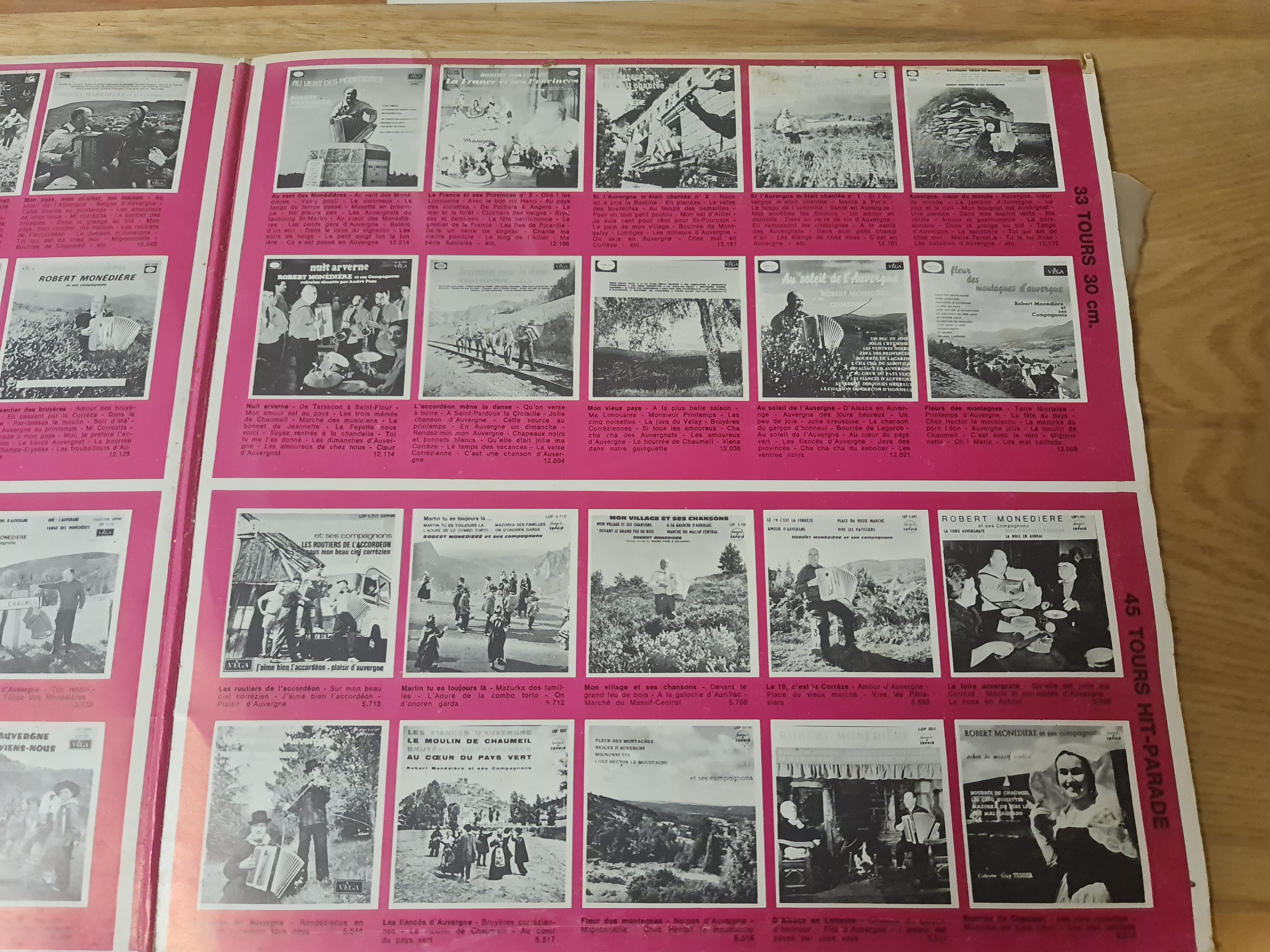 (occasion) Robert Monediere et ses compagnons, Voyage en Auvergne [Vinyle 33 Tours]