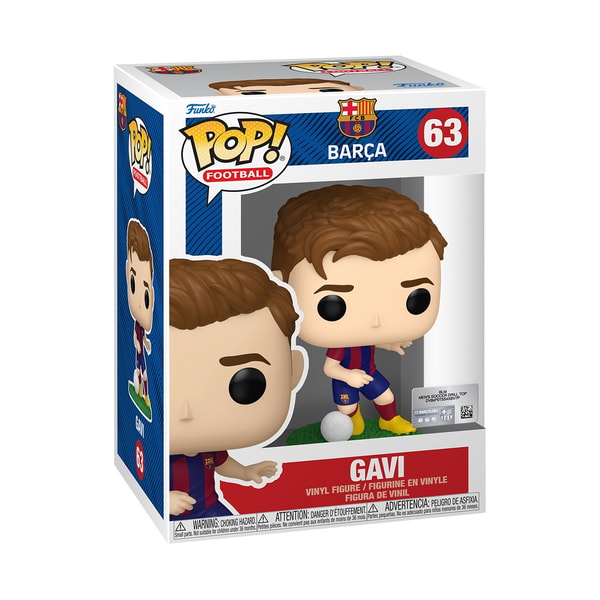 Funko Pop! Football: Futbol Club Barcelona - Gavi - flash vidéo