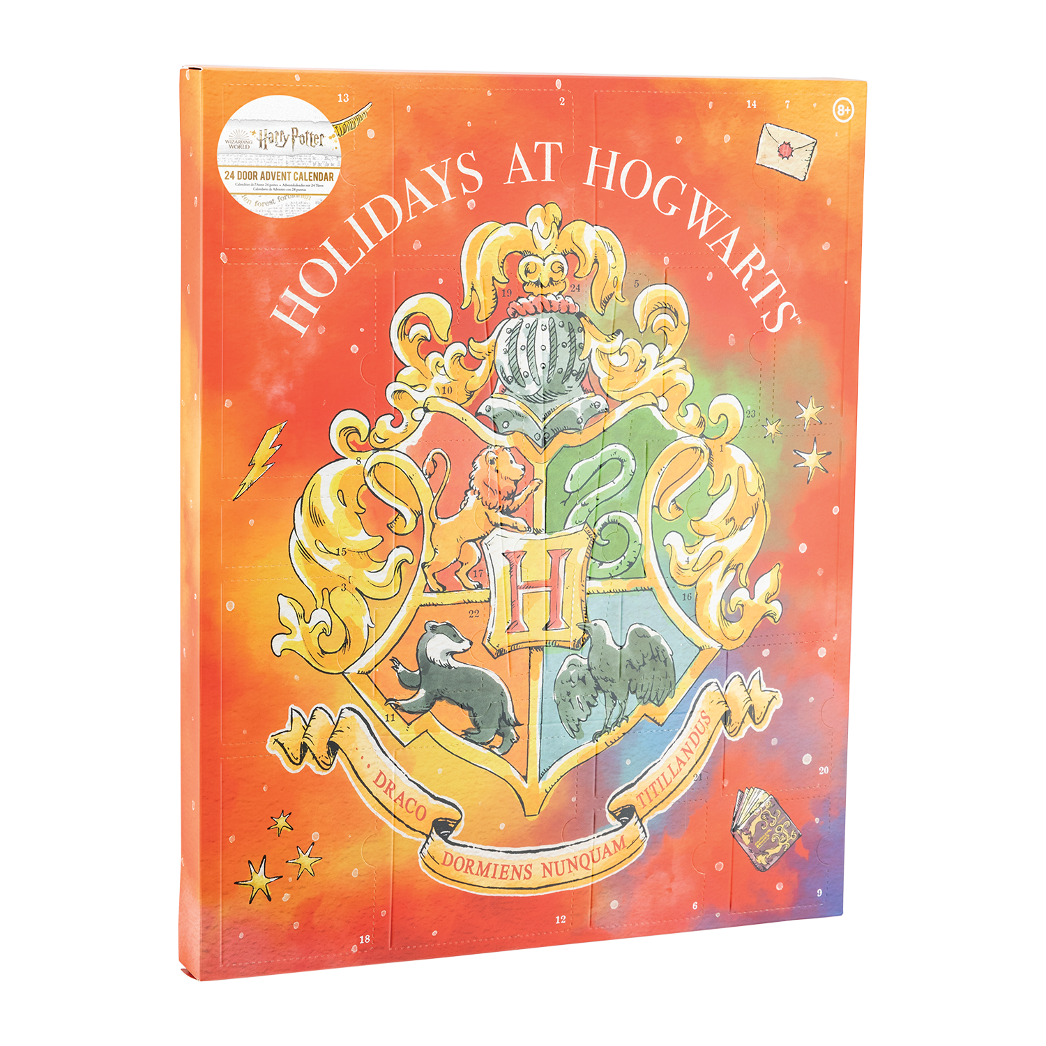 Harry Potter - Calendrier de l'Avent de 24 jours Vacances à Poudlard (set de papeterie) - flash vidéo