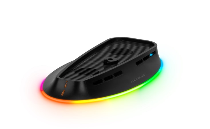 EgoGear - SCH30 - Base de refroidissement RGB LED pour PS5/PS5 SLIM