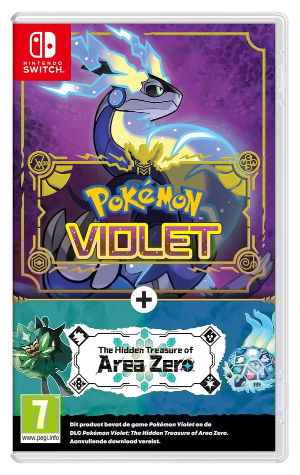 Pokémon Violet + Pass d'extension Le trésor enfoui de la Zone Zéro - flash vidéo