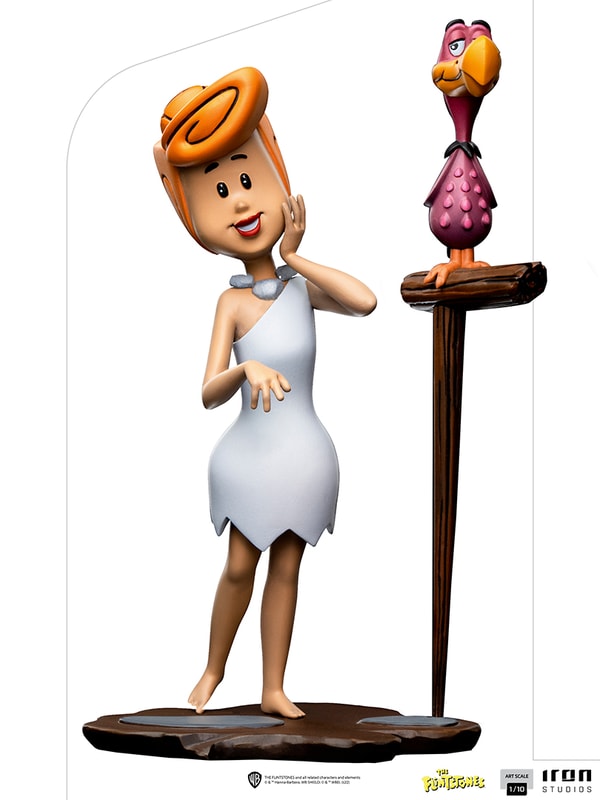 Iron Studios - Arts Scale 1/10 - The Flintstones - Wilma Flintstone Statue 16cm - flash vidéo