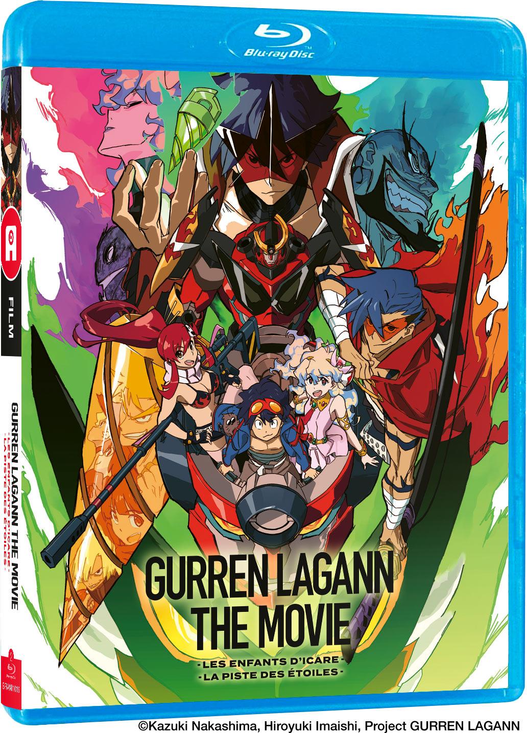 Gurren Lagann - The Movie : Les Enfants d'Icare + La Piste des étoiles [Blu-ray]