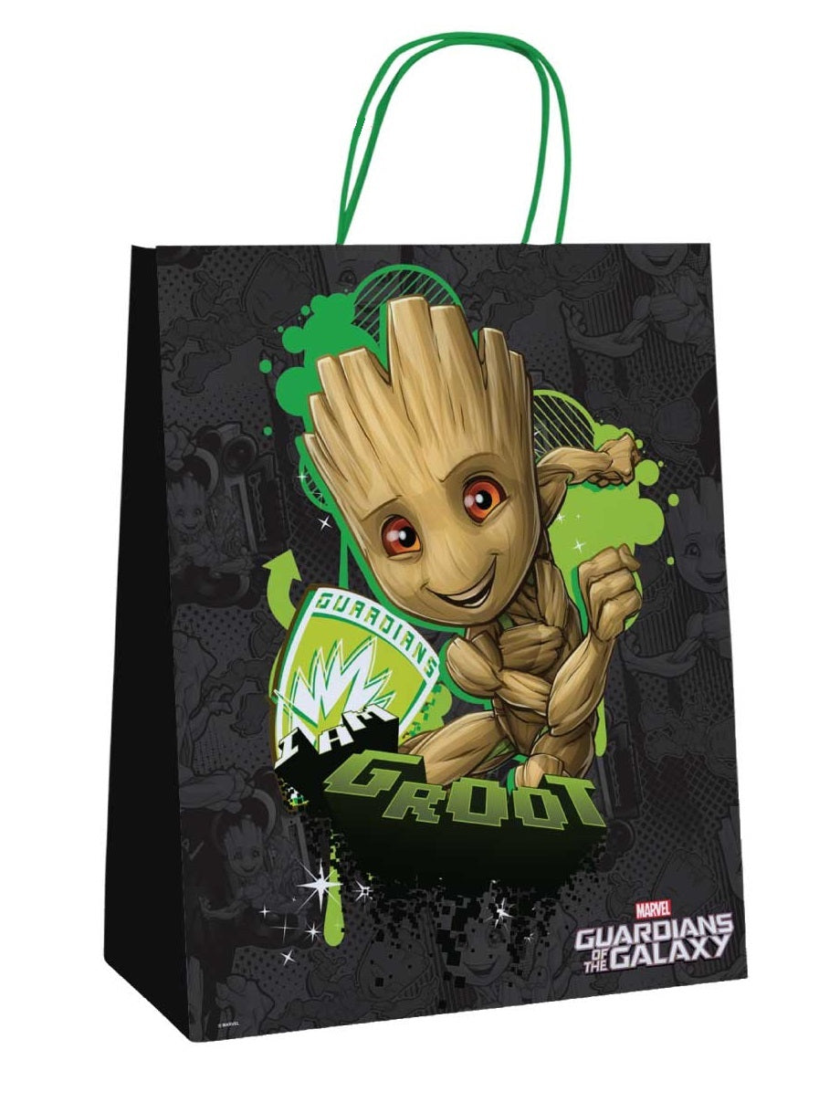 Marvel - Les Gardiens de la Galaxie - Sac de courses en papier "Groot"