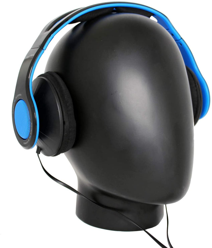 Gioteck - Casque stéréo Game & Go TX30 Bleu Grill pour PS5, PS4, Xbox Series, Xbox One et Mobile