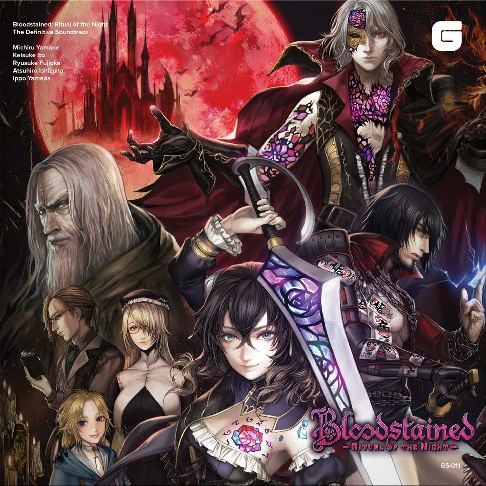 Bloodstained: Ritual of the Night - The Definitive Soundtrack - 4 Black LP