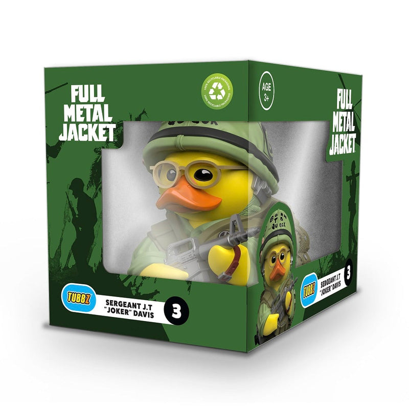 Numskull - Best of TUBBZ Boîte Canard de bain - Full Metal Jacket - Sgt J.T. "Joker" Davis - 9cm