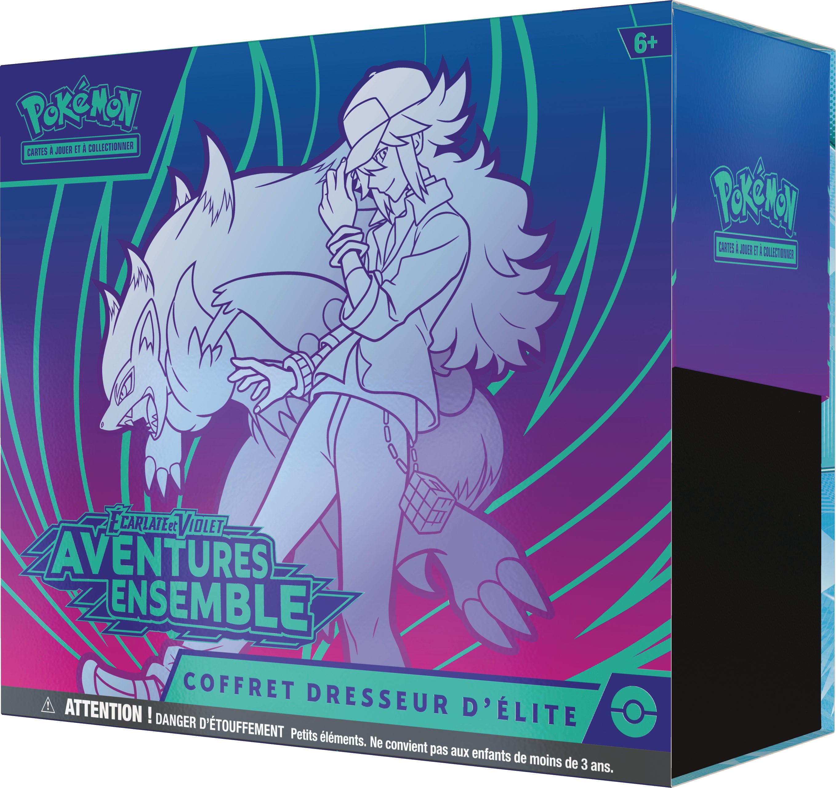 Pokémon JCC - Écarlate et Violet - Coffret Dresseur d'Élite EV09 Aventures Ensemble - flash vidéo
