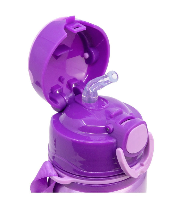 K-Pop Demon Hunters - Bouteille Pop-Up en Aluminium avec Bandoulière 730ml
