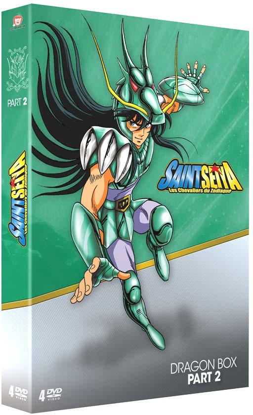 Saint Seiya - Les chevaliers du Zodiaque - Intégrale Collector - Dragon Box Part. 2 [DVD]