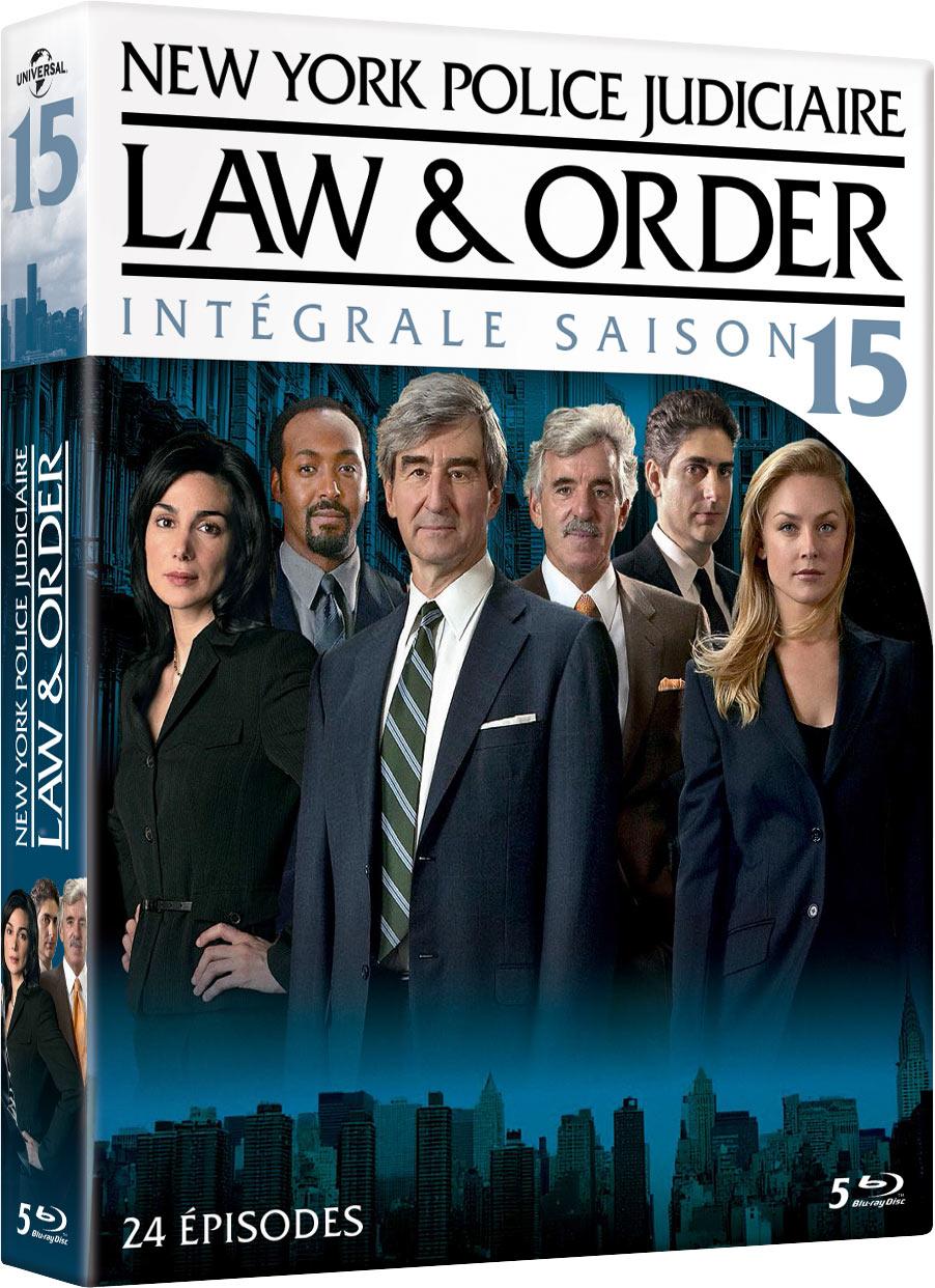 New York, police judiciaire (Law & Order) - Intégrale saison 15 [Blu-ray]