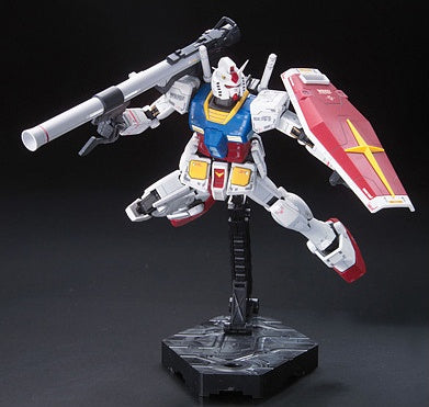 Gunpla - Mobile Suit Gundam - RG 1/144 - RX-78-2 Gundam Model Kit - flash vidéo