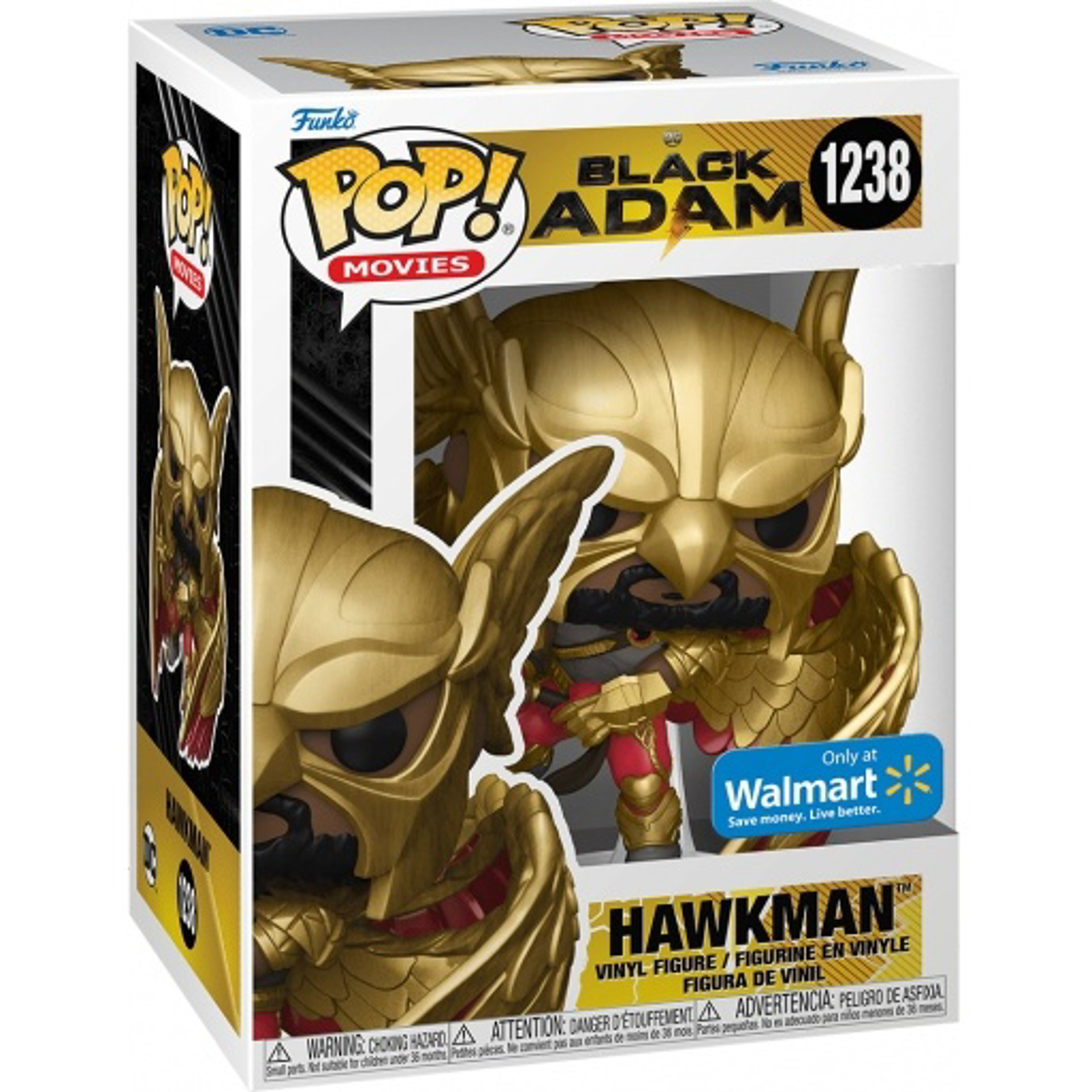 Funko Pop! Movies: Black Adam - Hawkman (Flying) - flash vidéo
