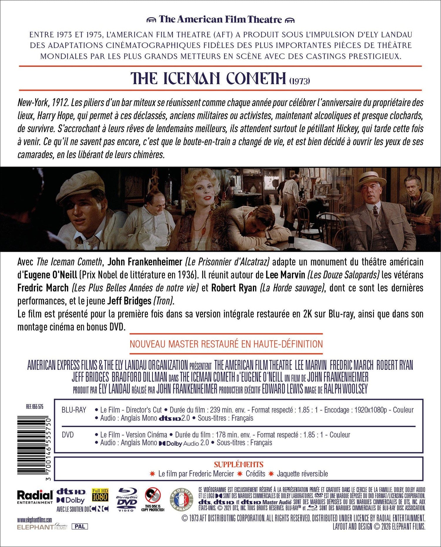 The Iceman Cometh (Le Marchand de glace est passé) [Blu-ray]