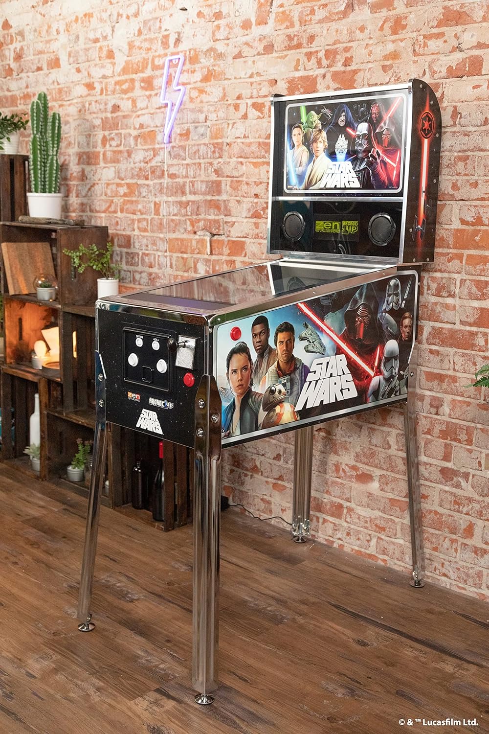 Arcade1Up - Star Wars Flipper Machine Virtuelle - flash vidéo