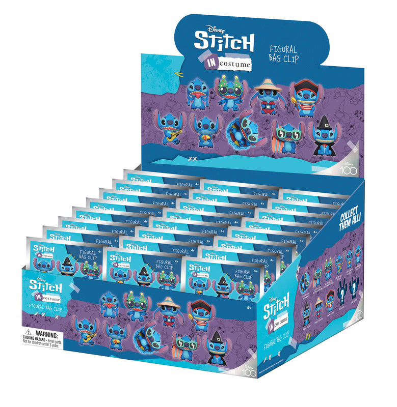 Stitch en Costume - Assortiment en blind bag de figurines de sac de collection en mousse (Série 3) (24 pcs)