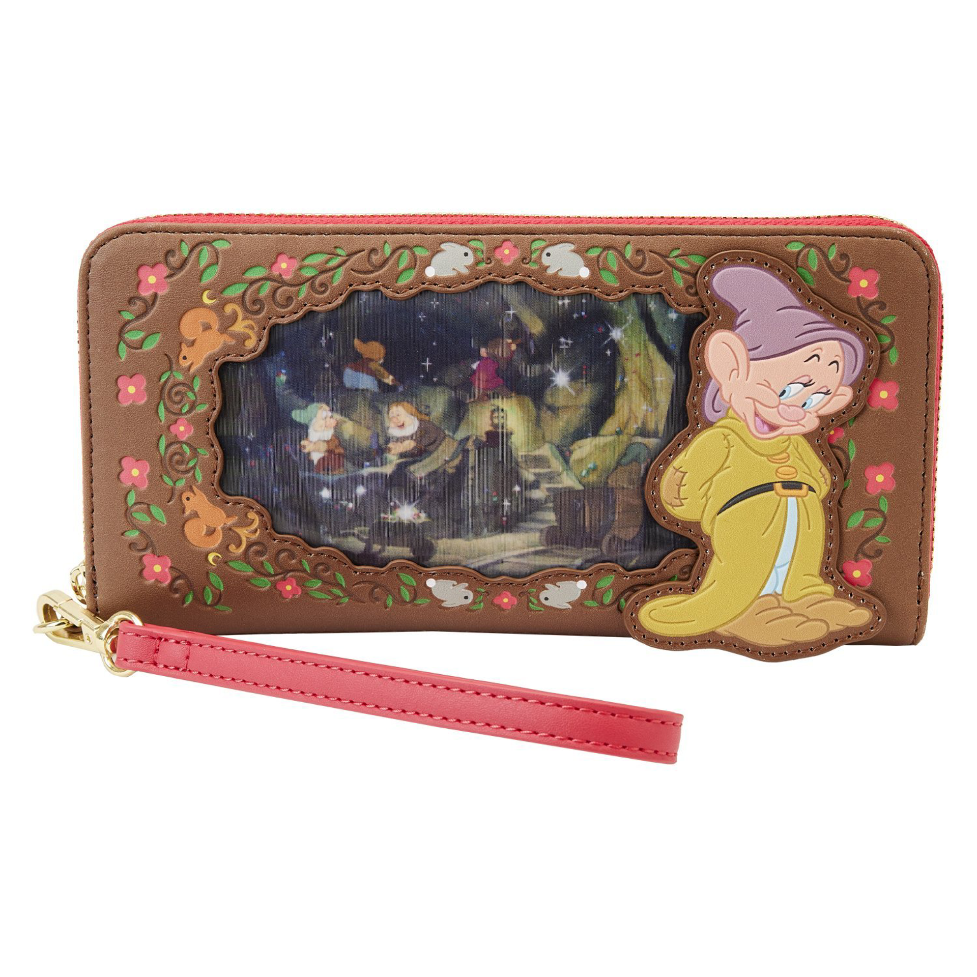 Loungefly: Disney Snow White - Lenticular Princess Series Zip Around Wallet