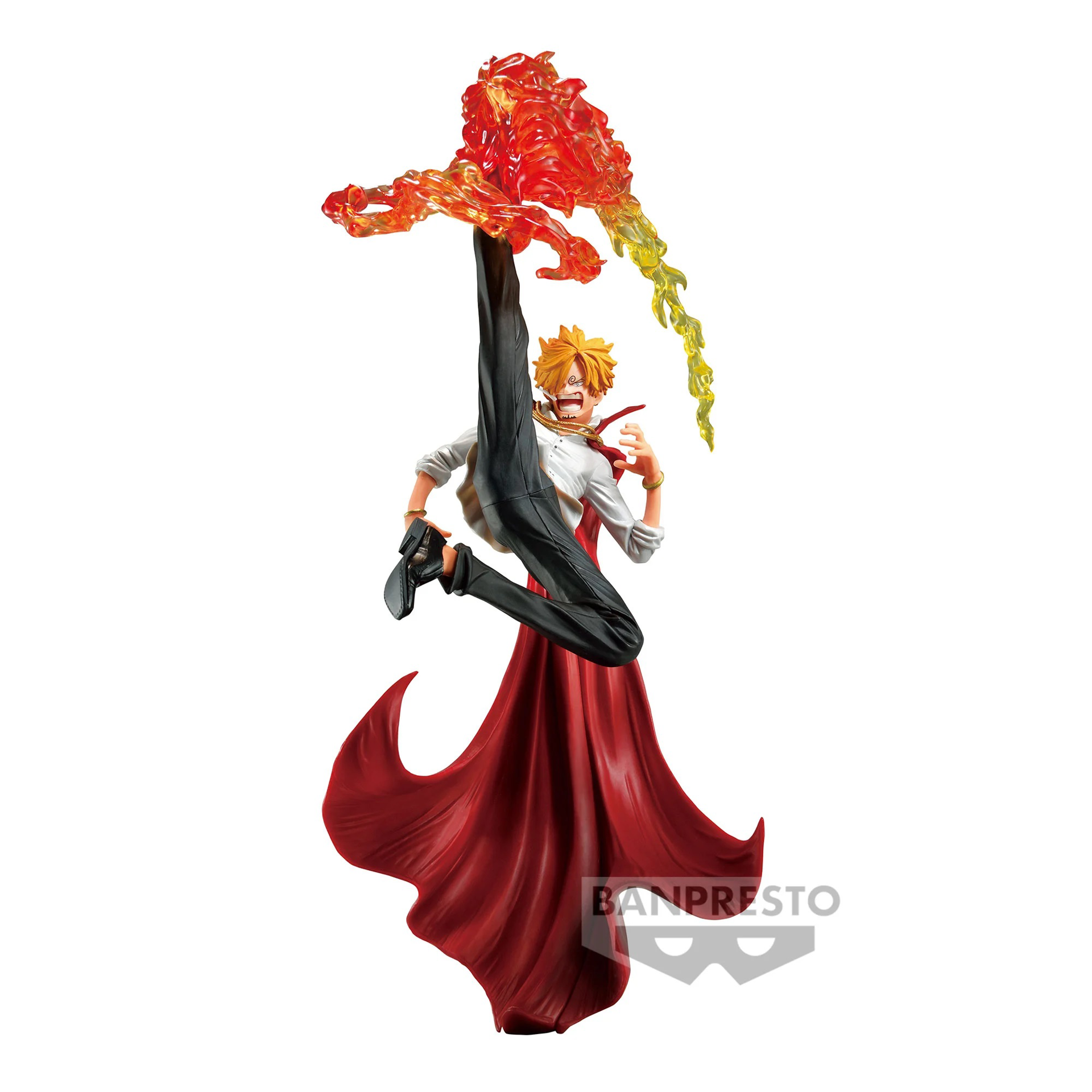 One Piece - Banpresto World Figure Colosseum - Vol.2 - Sanji Special Ver. Statue 20cm - flash vidéo