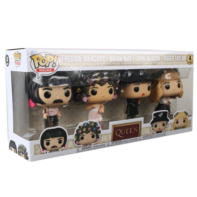 Funko Pop! 4-Pack: Rocks: Queen - I Want to Break Free - flash vidéo