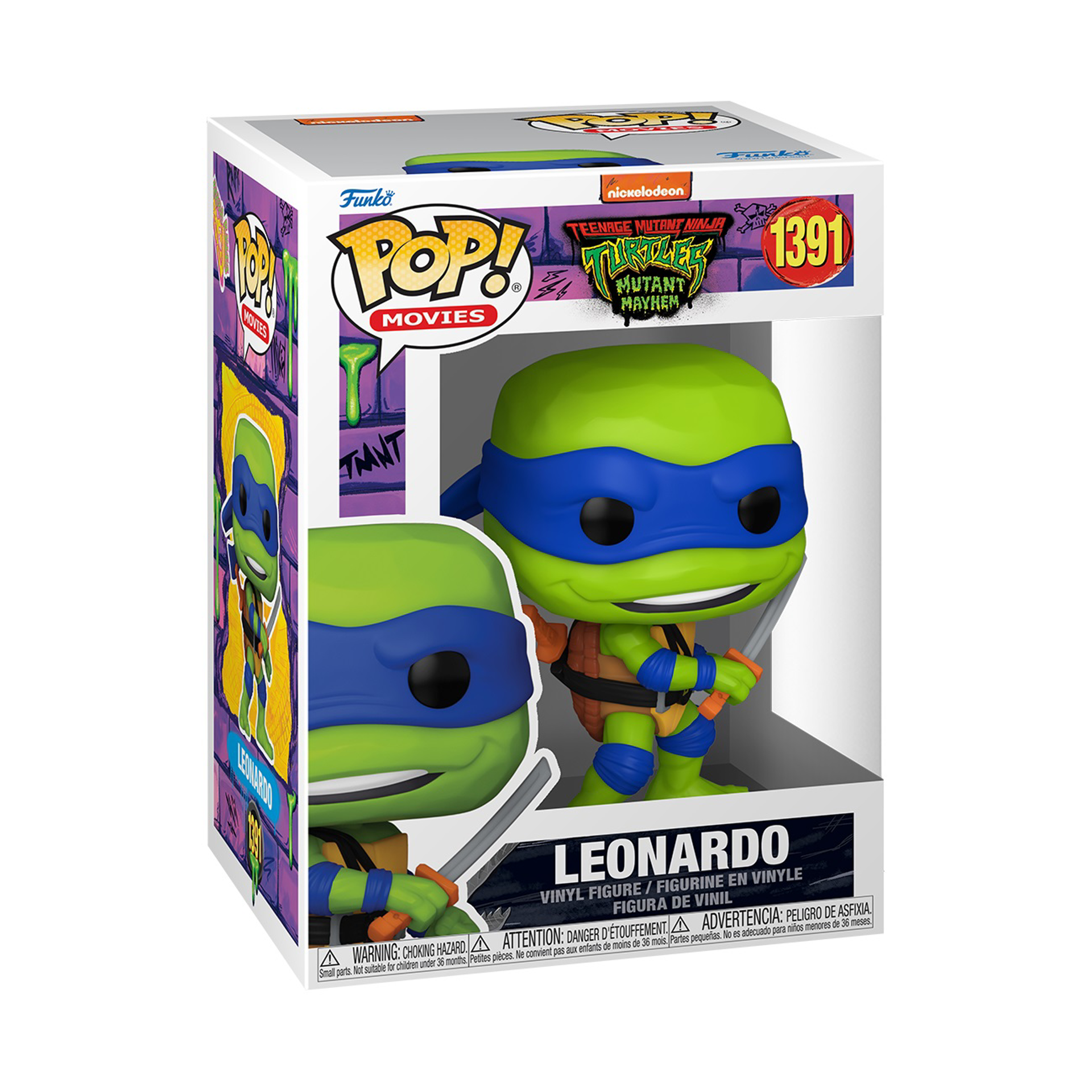 Funko Pop! Movies: Teenage Mutant Ninja Turtles: Mutant Mayhem - Leonardo - flash vidéo