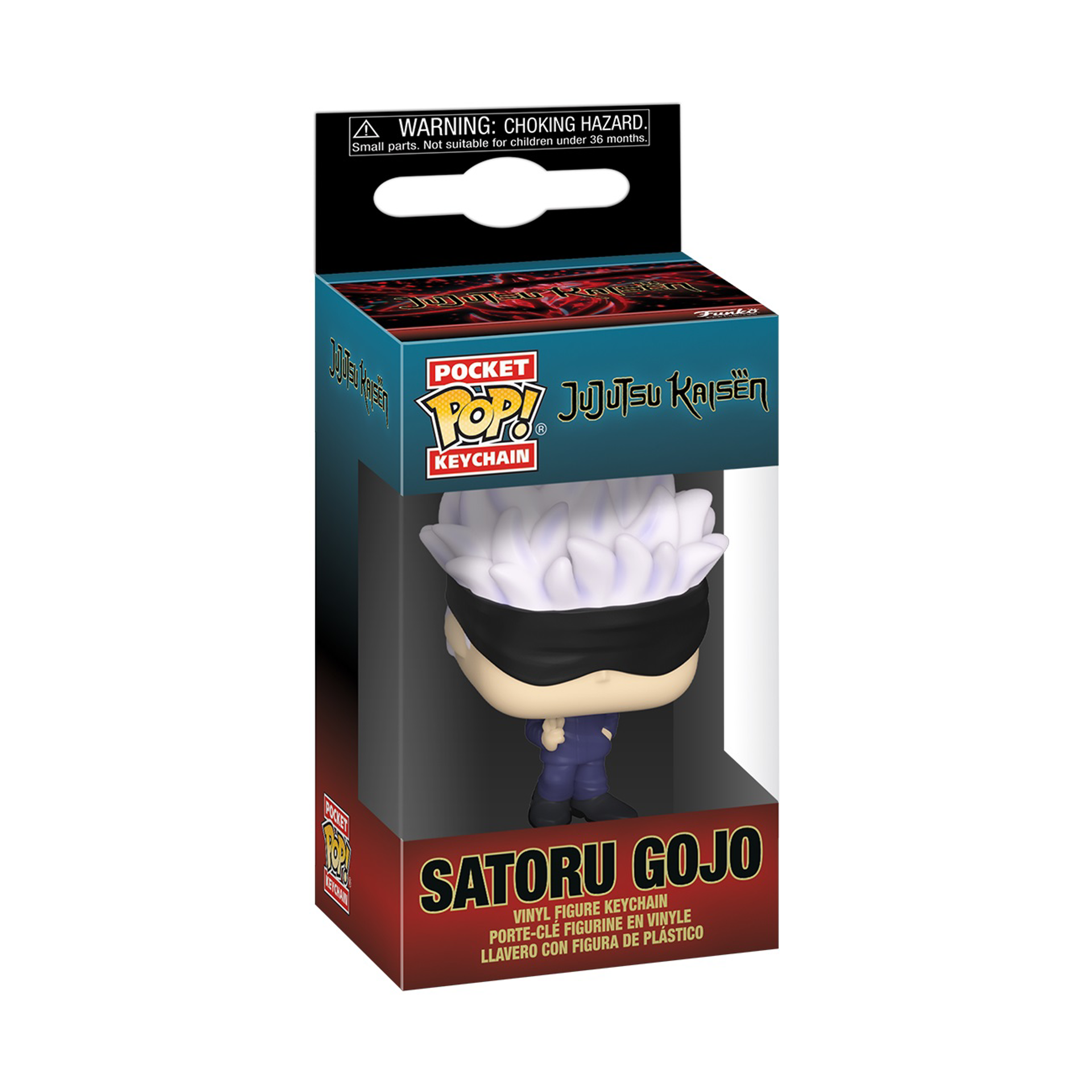 Funko Pocket Pop! Keychain: Jujutsu Kaisen - Satoru Gojo - flash vidéo