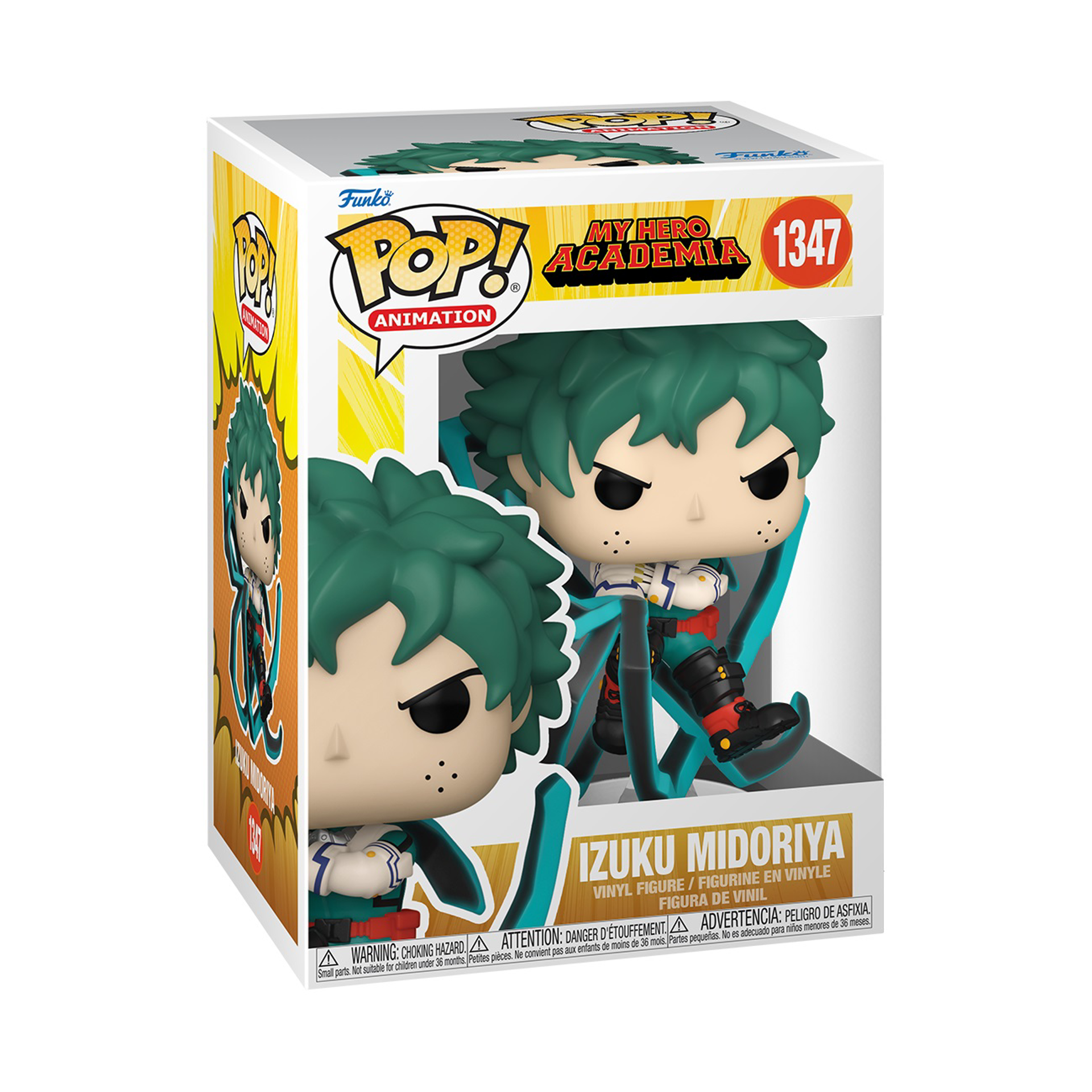 Funko Pop! Animation: My Hero Academia - Deku (Blackwhip) - flash vidéo