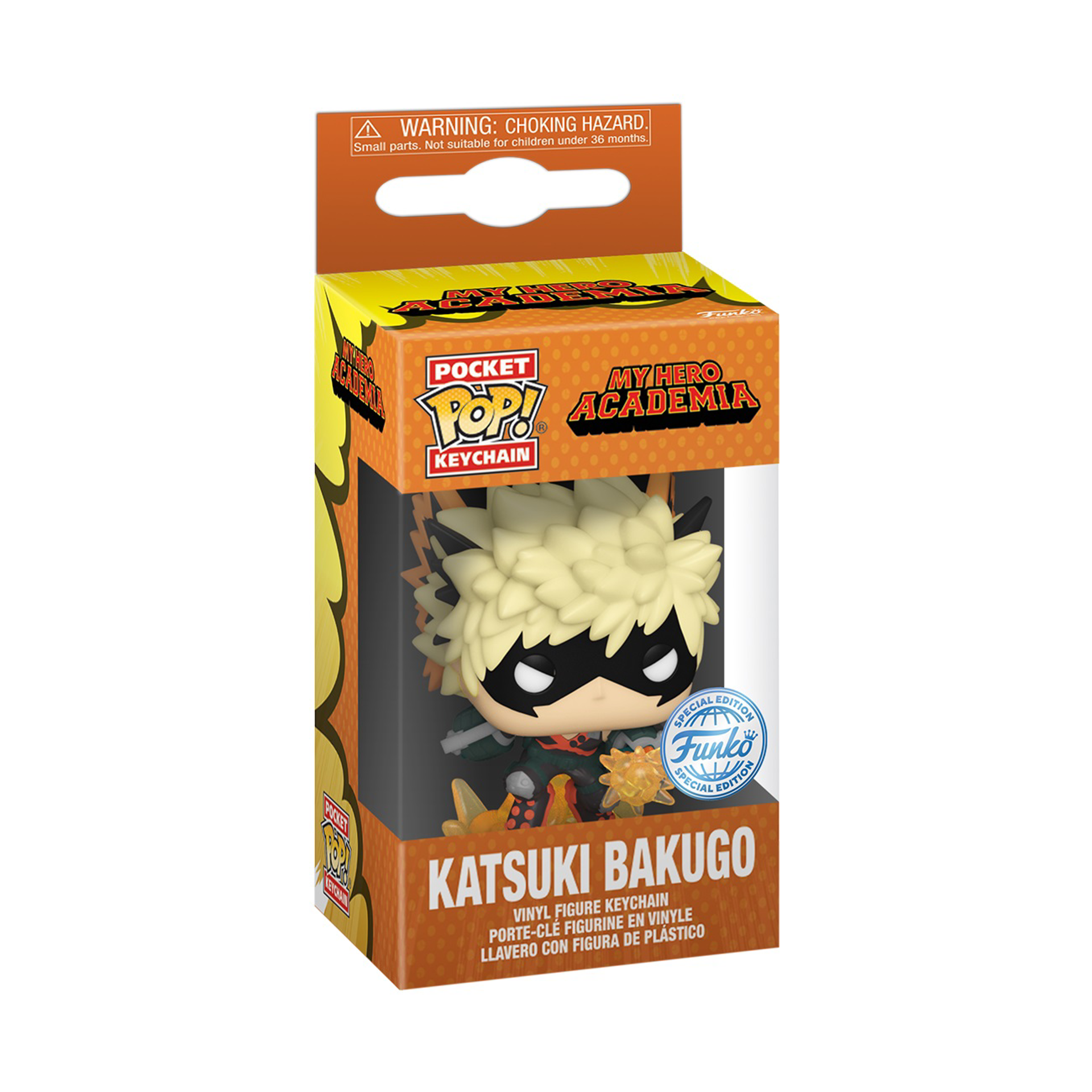 Funko Pocket Pop! Keychain: My Hero Academia - Katsuki Bakugo (Explosion) - flash vidéo