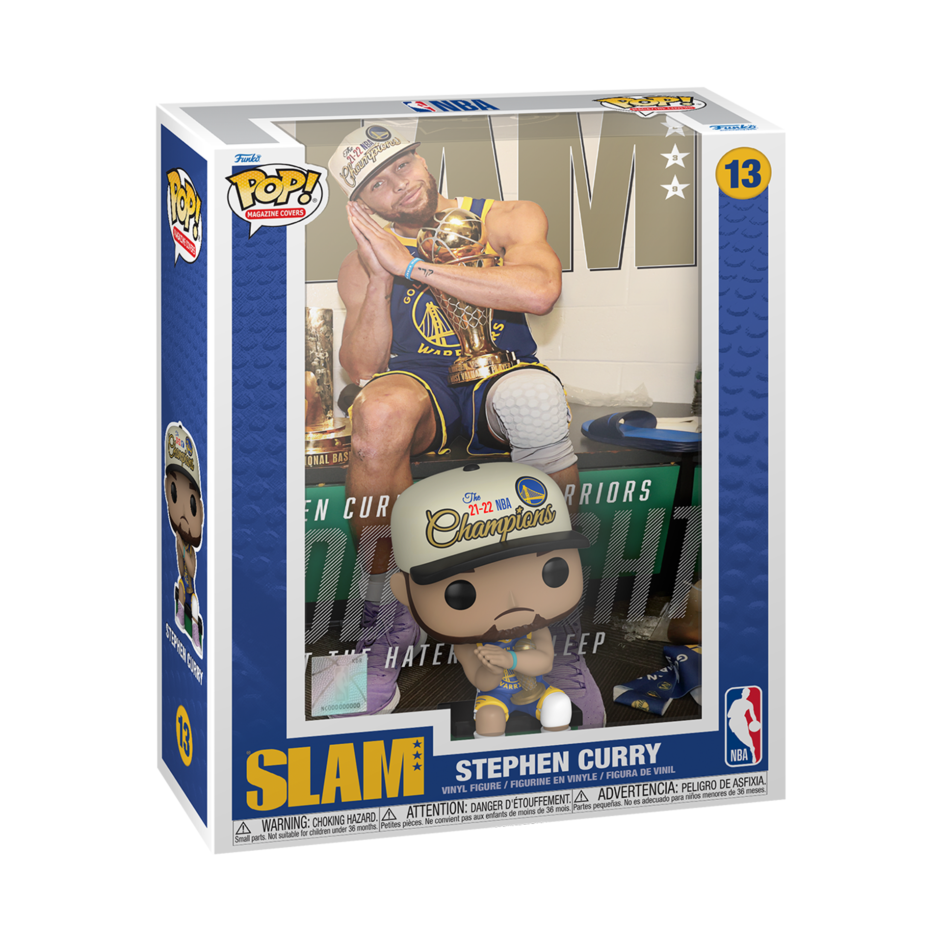 Funko NEWPop! Magazine Covers: NBA SLAM - Stephen Curry - flash vidéo