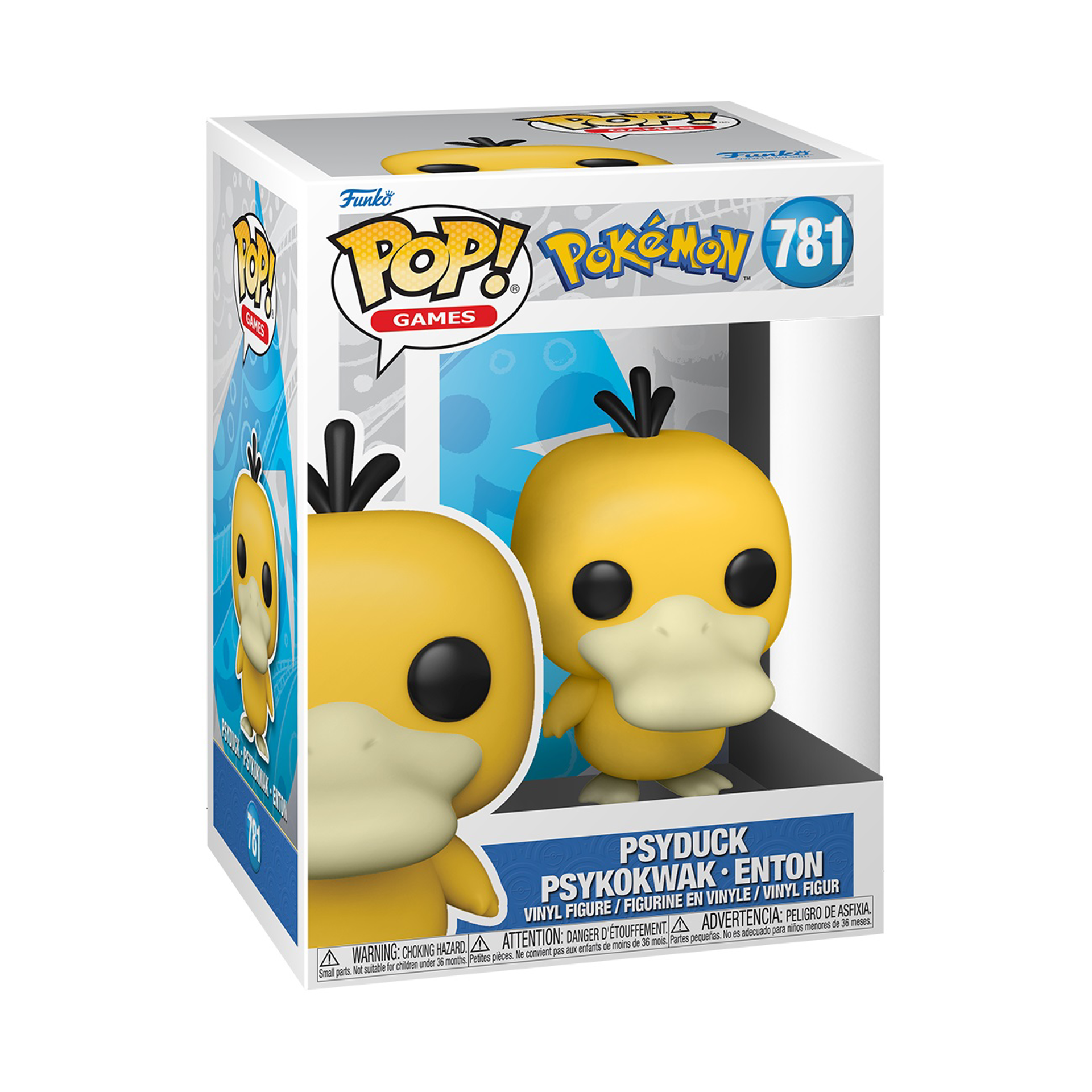 Funko Pop! Games: Pokémon - Psykokwak - flash vidéo