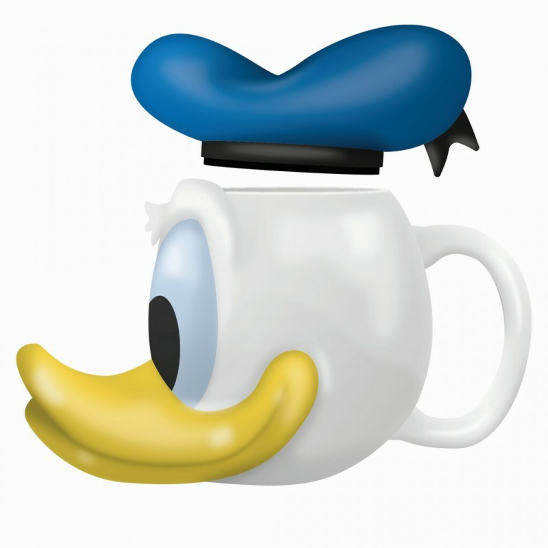 Disney - Mug 3D avec couvercle Donald Duck