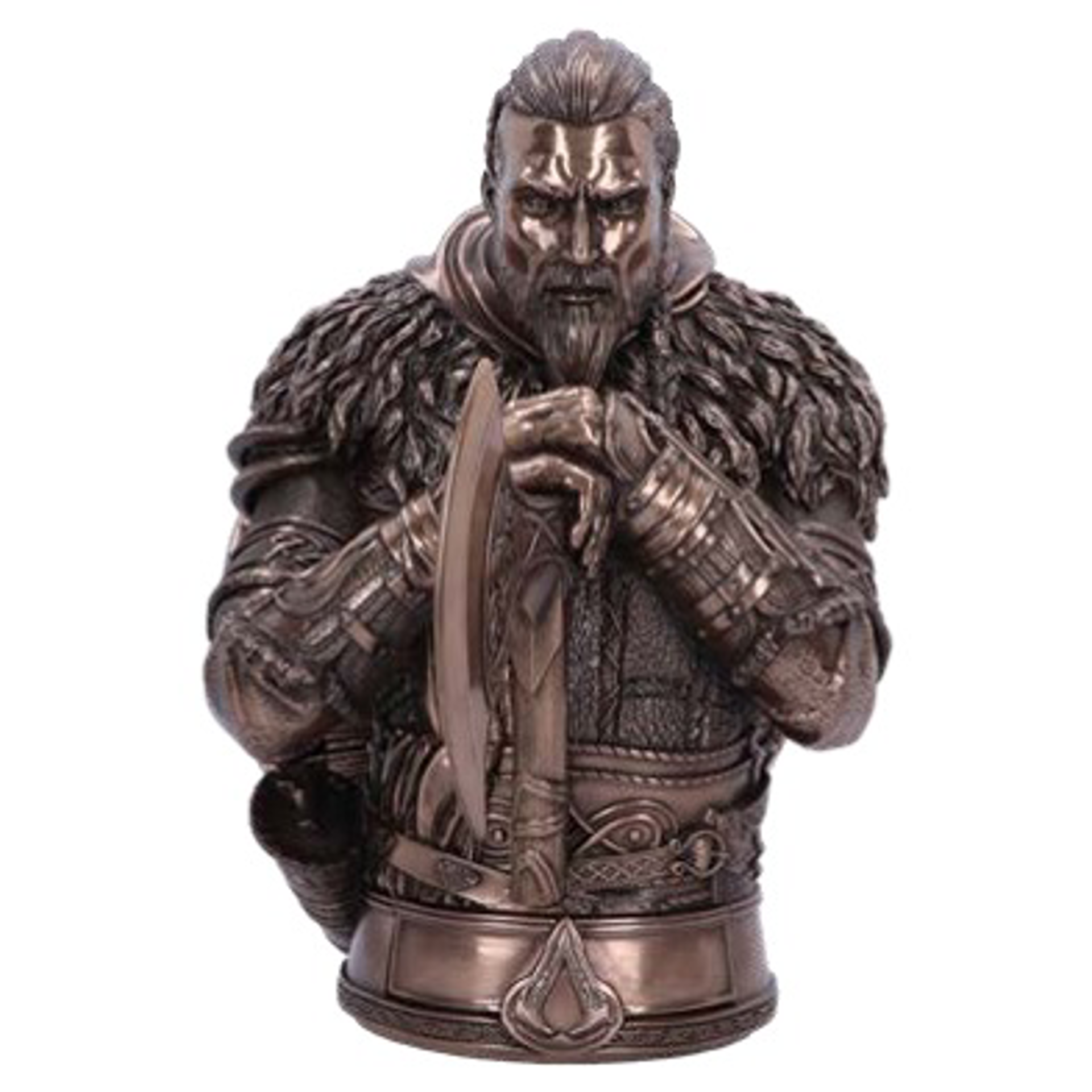 Assassin's Creed Valhalla - Buste d'Eivor Varinsdóttir (Finition en bronze) 31cm