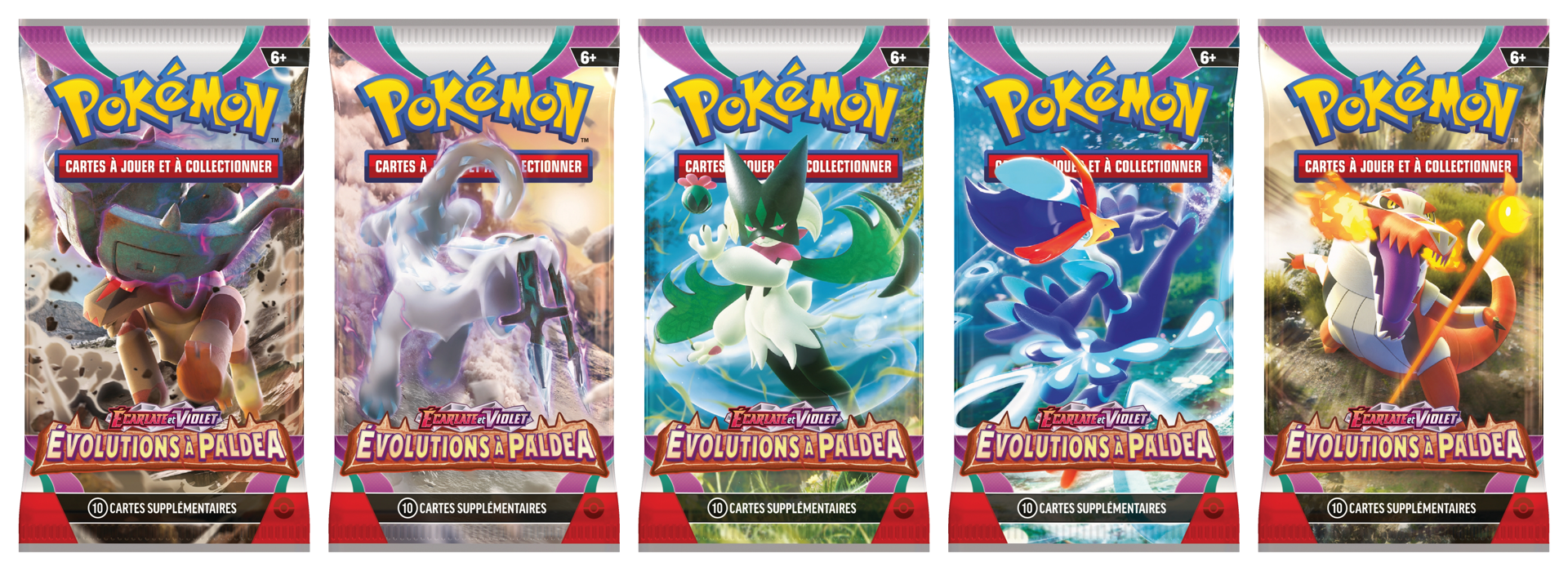 Pokémon JCC - Écarlate et Violet - Pack de Booster Évolutions à Paldea (Display x36)
