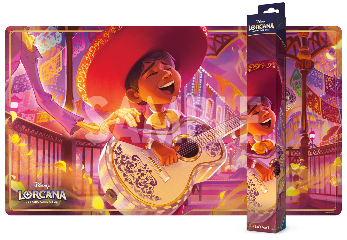 Disney Lorcana JCC : Tapis de jeu Miguel Rivera, musicien prometteur