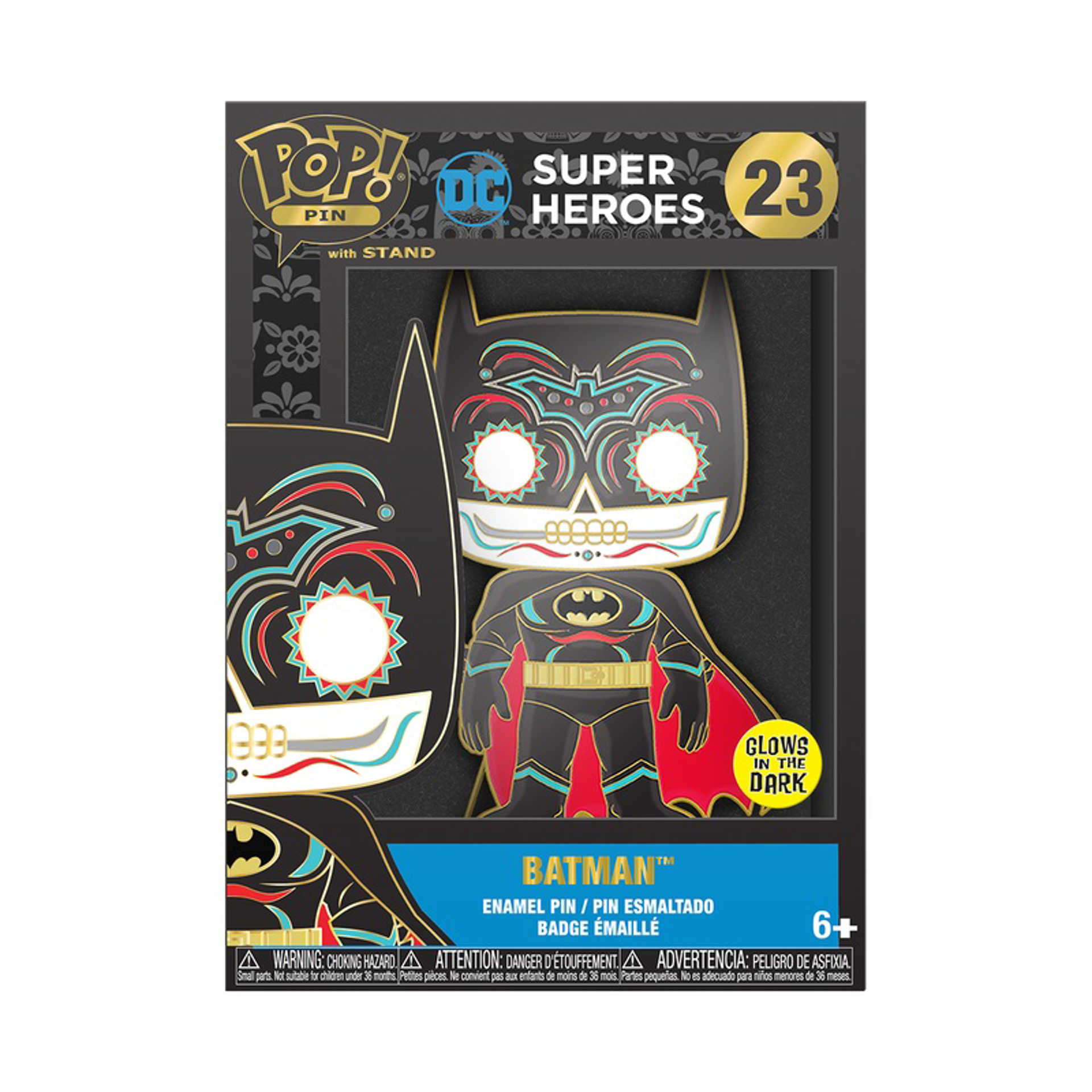Funko Pop! Pin: DC Comics: Day of the Dead - Batman - flash vidéo