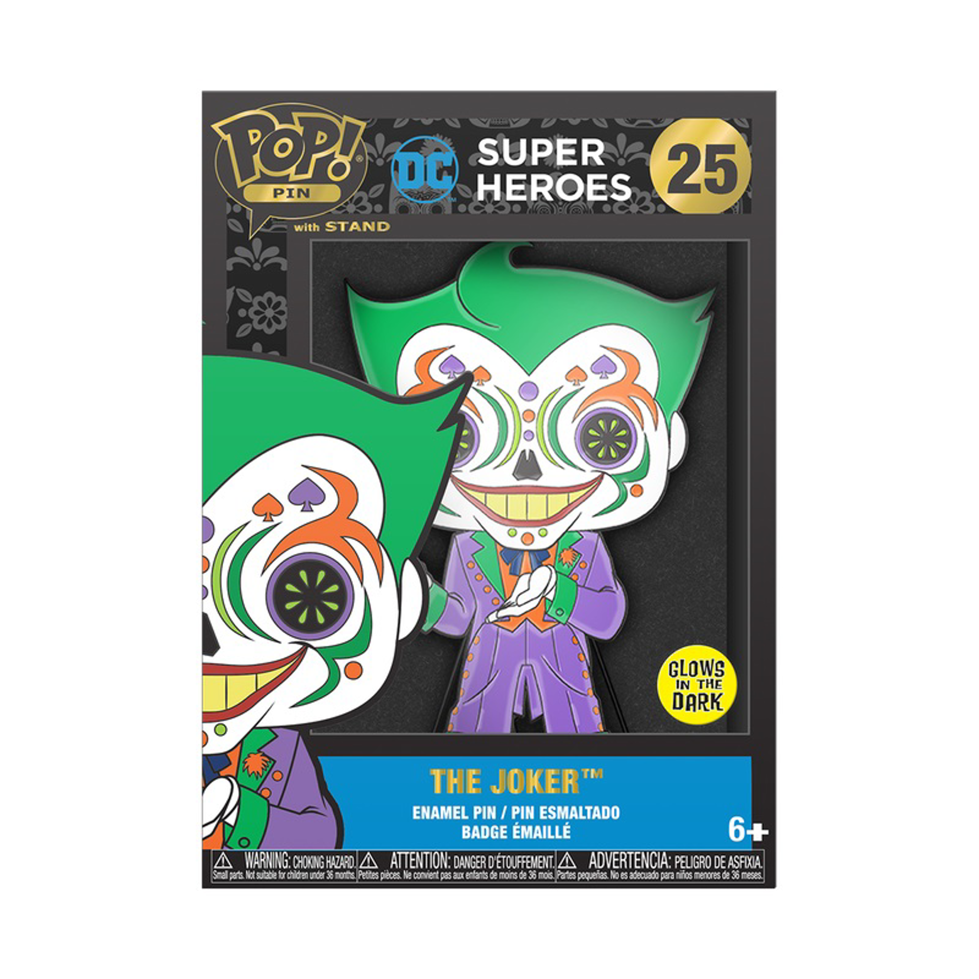 Funko Pop! Pin: DC Comics: Day of the Dead - The Joker - flash vidéo