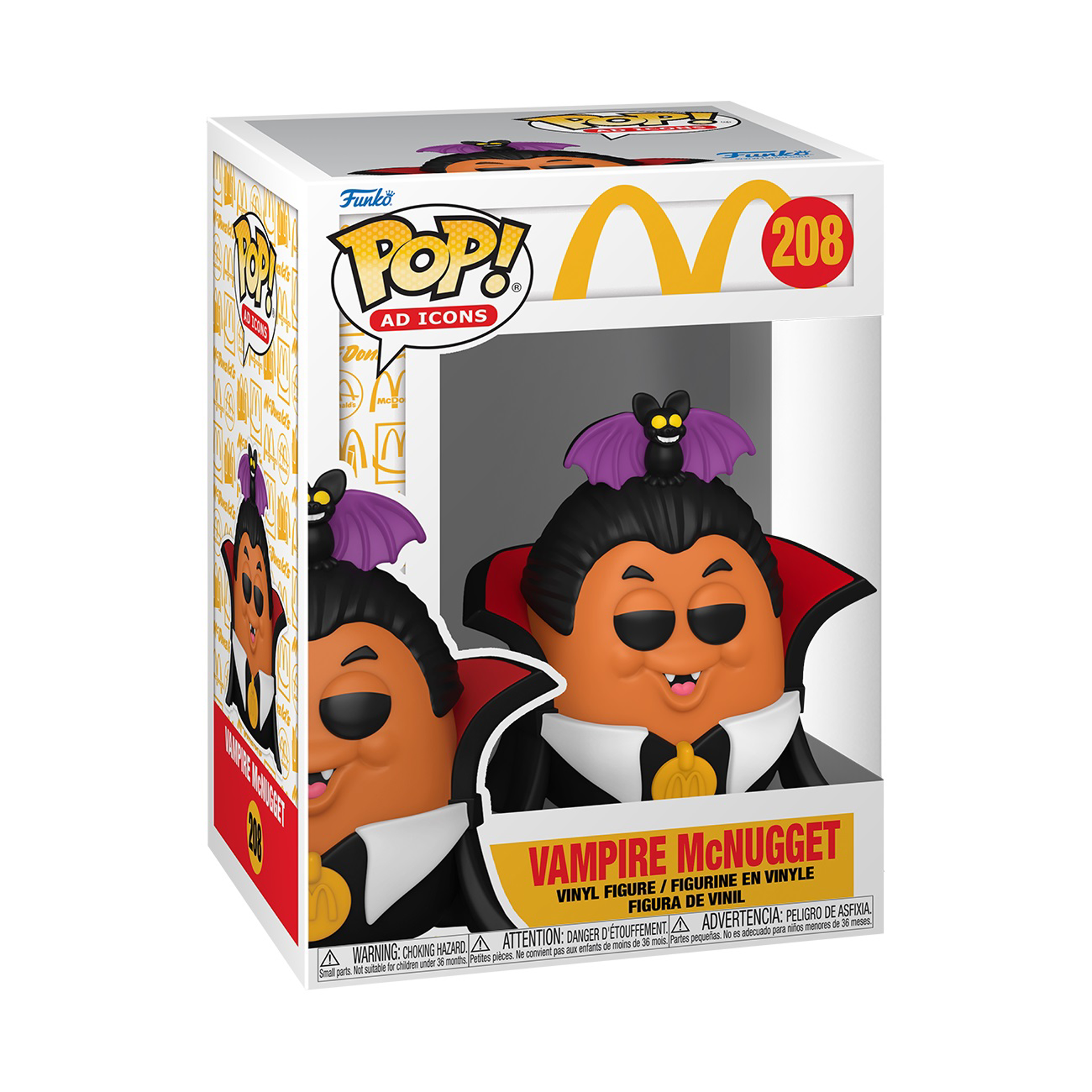 Funko Pop! Ad Icons: McDonalds - Vampire McNugget - flash vidéo