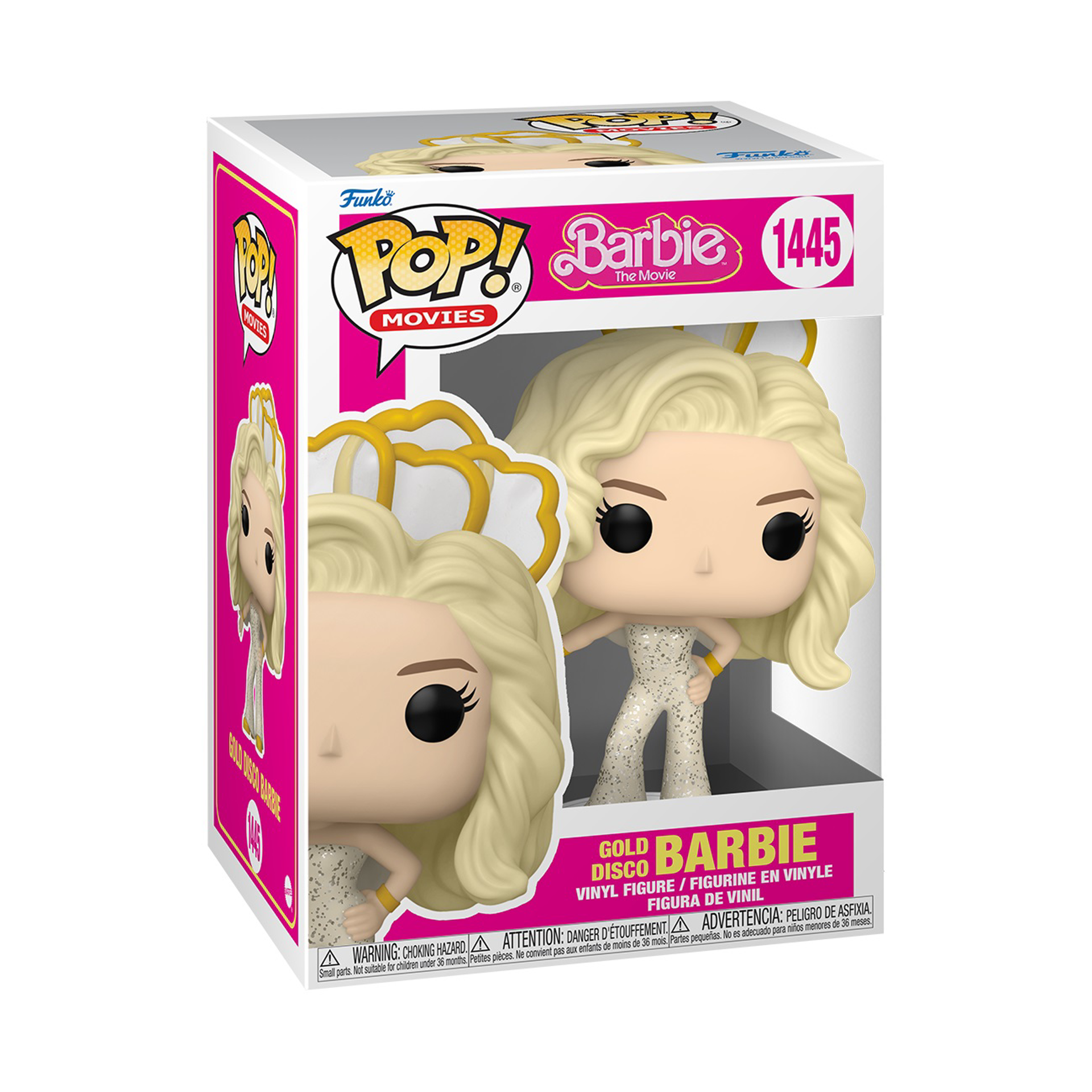 Funko Pop! Movies: Barbie - Barbie (Gold Disco Barbie) - flash vidéo