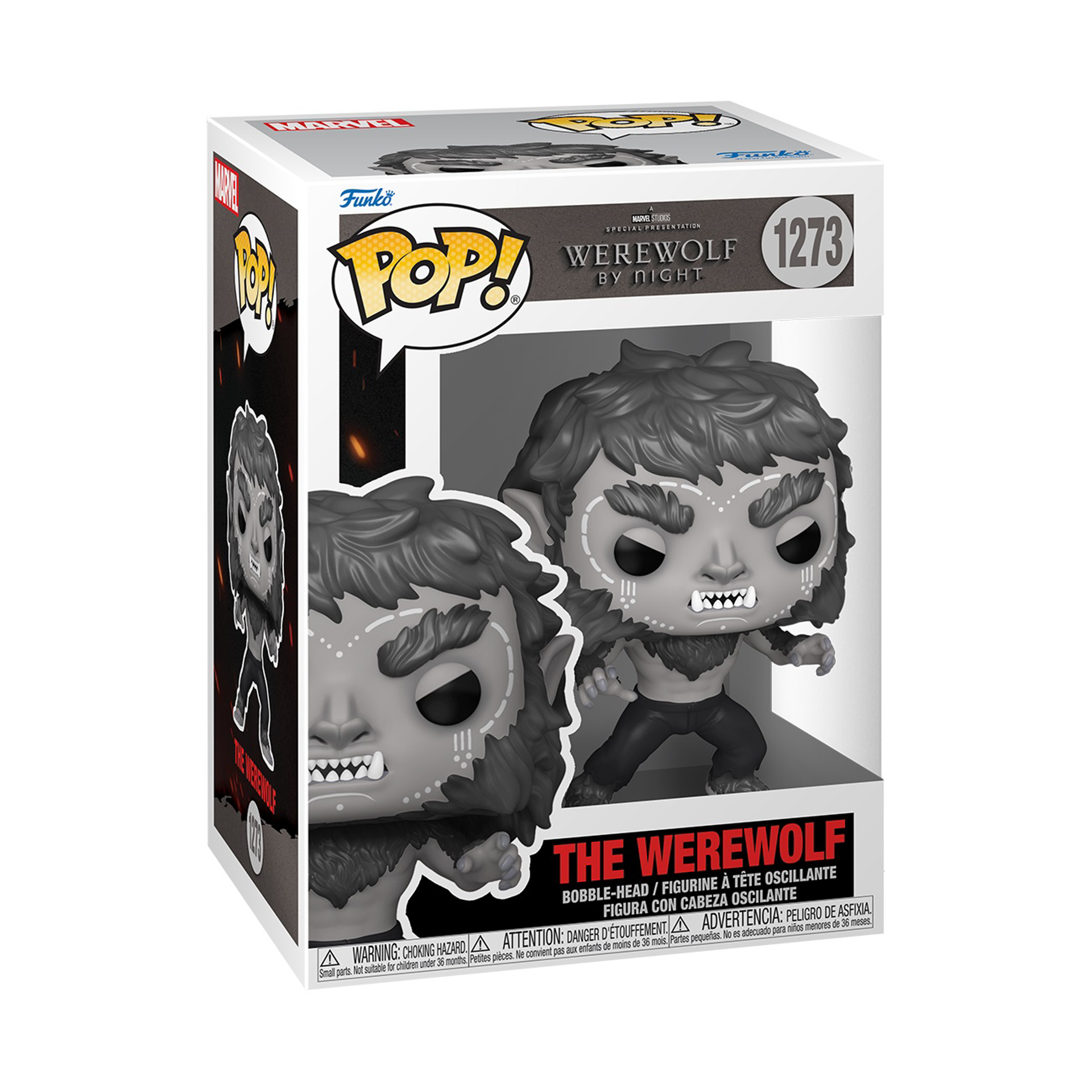 Funko Pop! Marvel: Werewolf By Night - Werewolf - flash vidéo