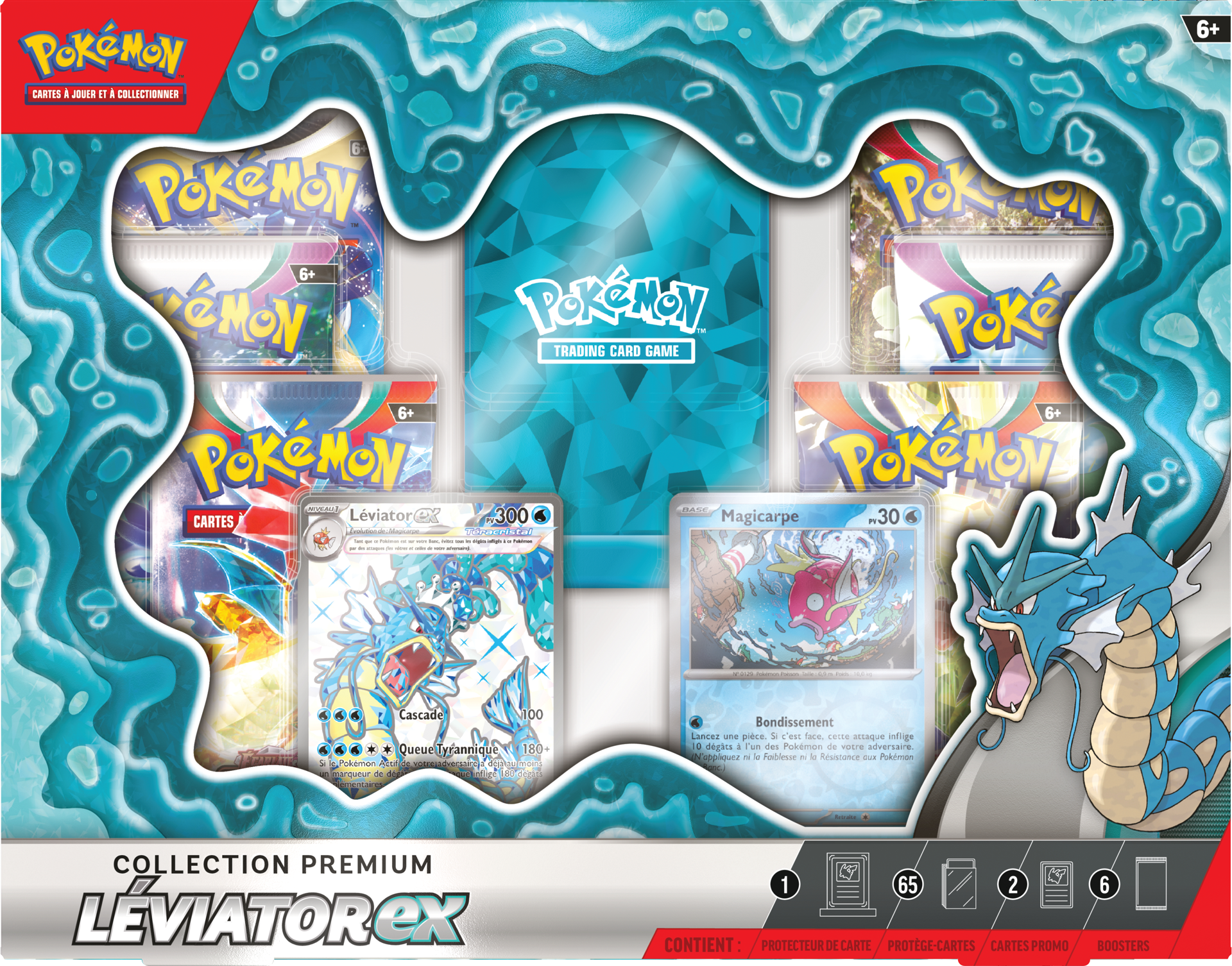 Pokémon JCC - Collection Premium Léviator-ex - flash vidéo