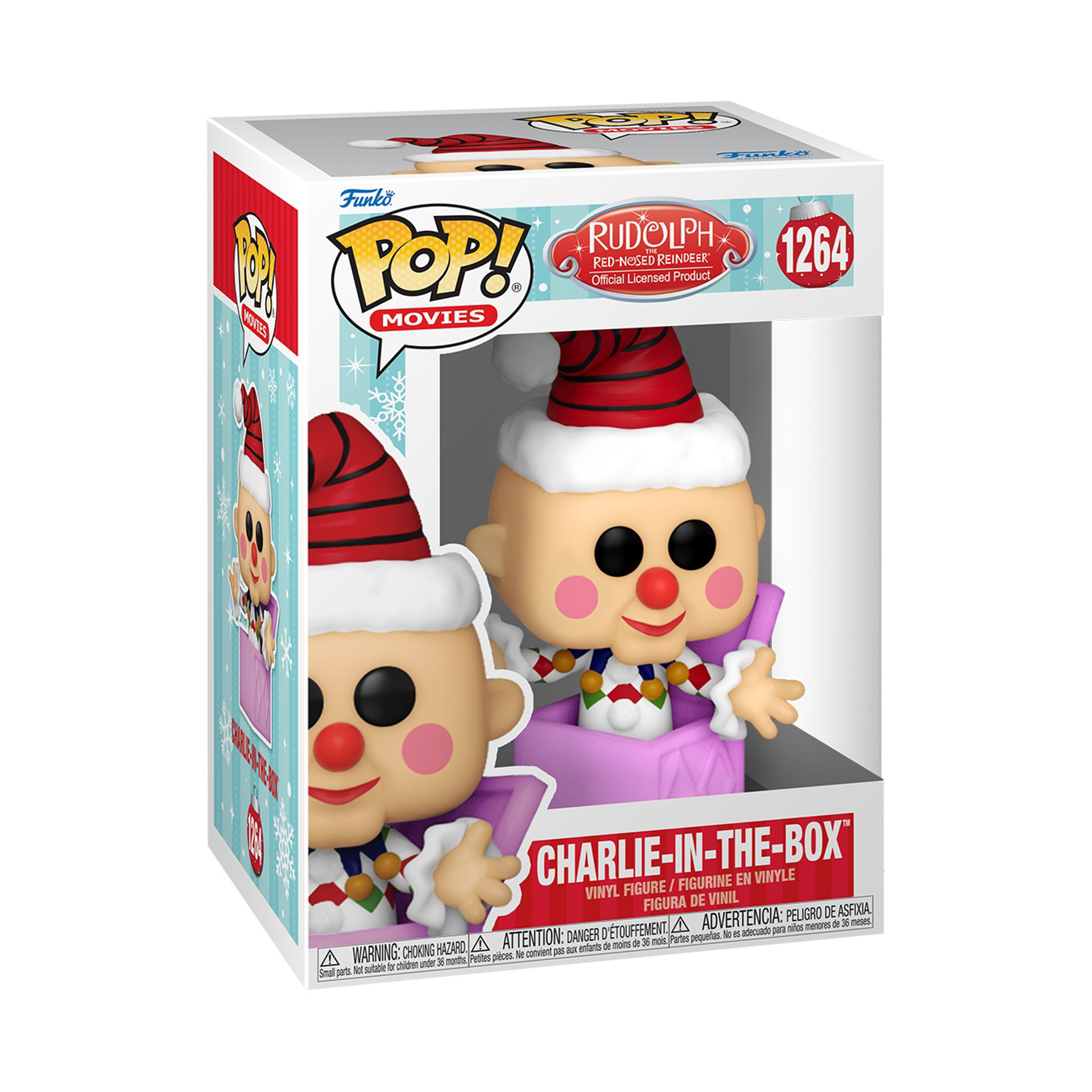 Funko Pop! Movies: Rudolph - Charlie in the Box - flash vidéo