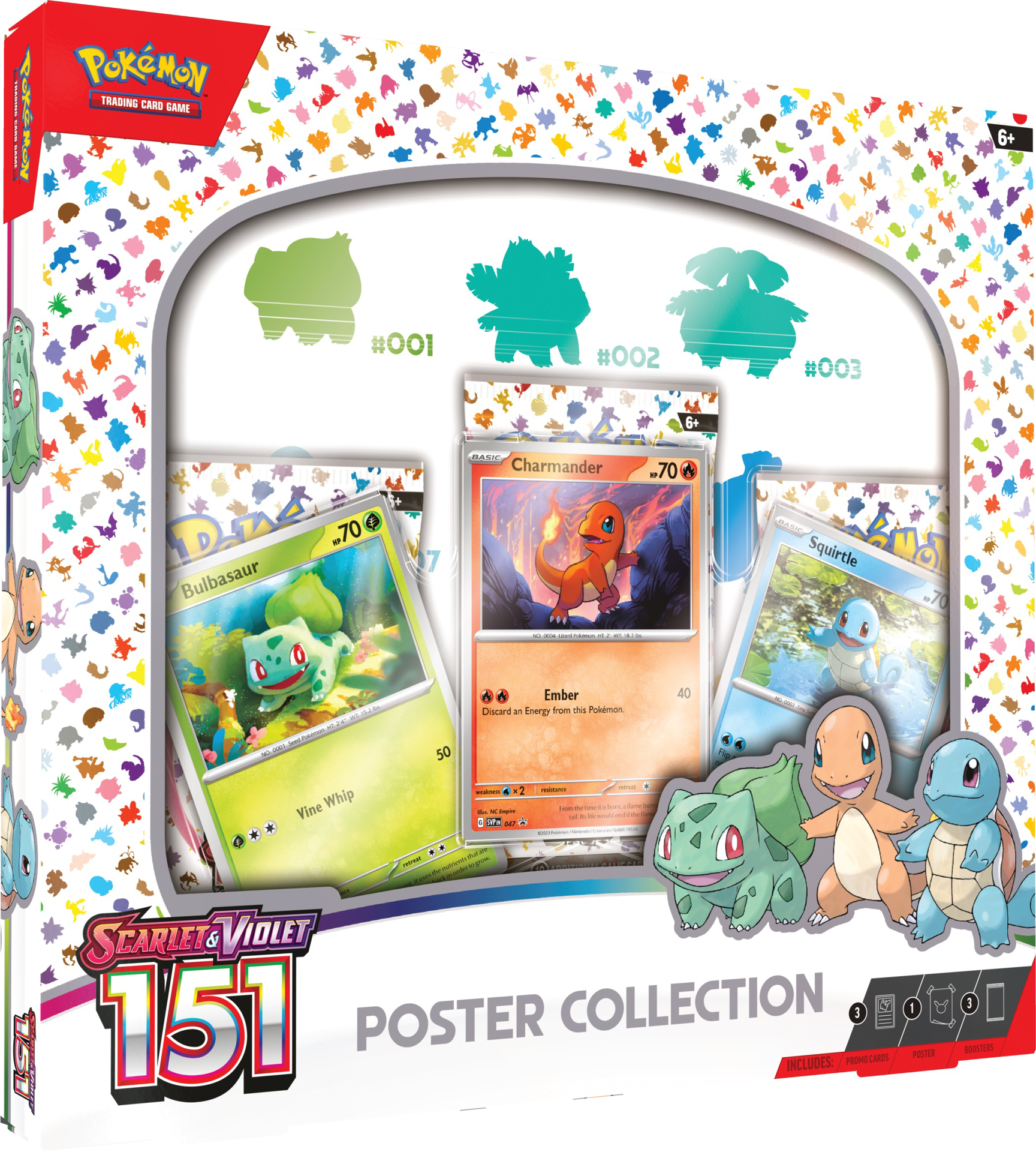Pokémon JCC : Collection poster Écarlate et Violet - 151 EN