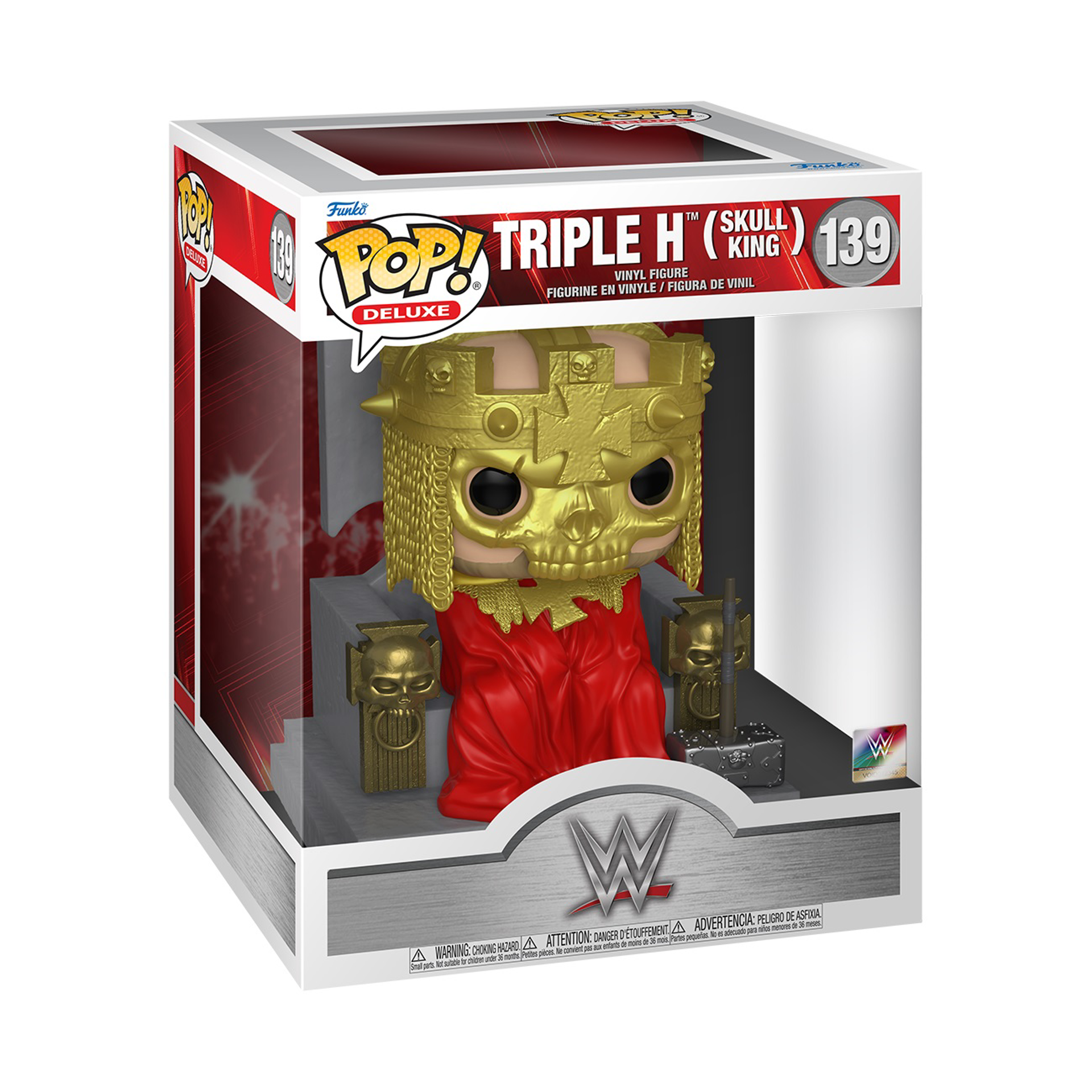 Funko Pop! Super: WWE - Triple H (Skull King) 6" Super Sized Pop! - flash vidéo