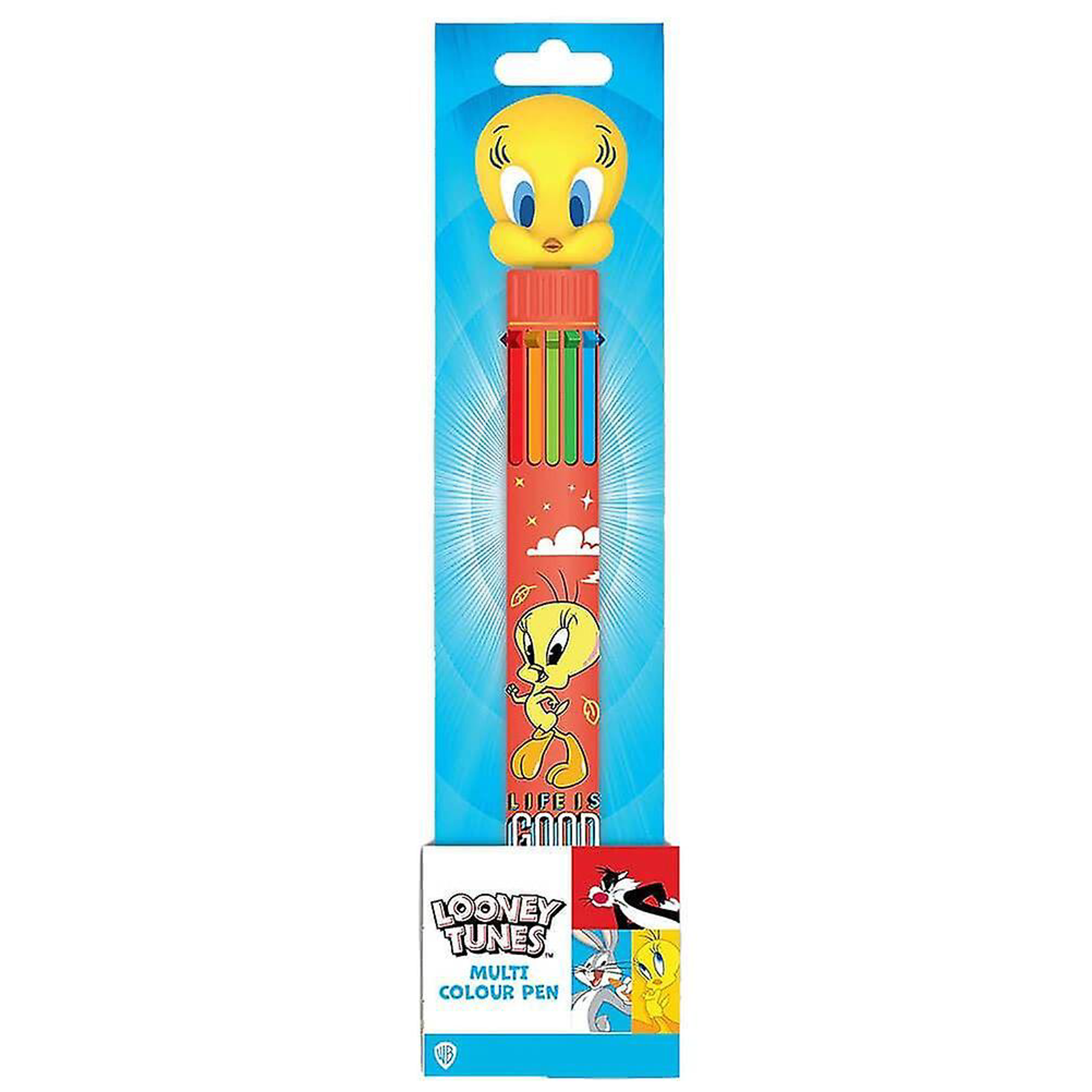 Looney Tunes - Stylo à bille multi-couleurs Titi - flash vidéo